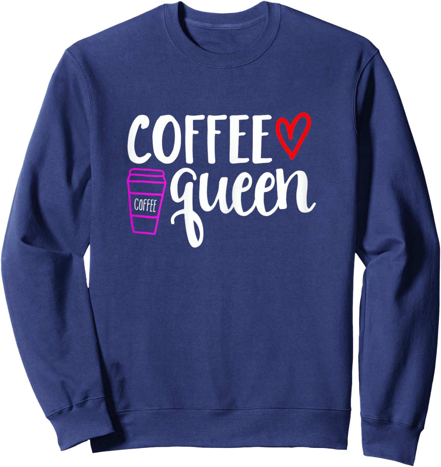 Coffee Queen Sweatshirt - Sweatshirt | Navy