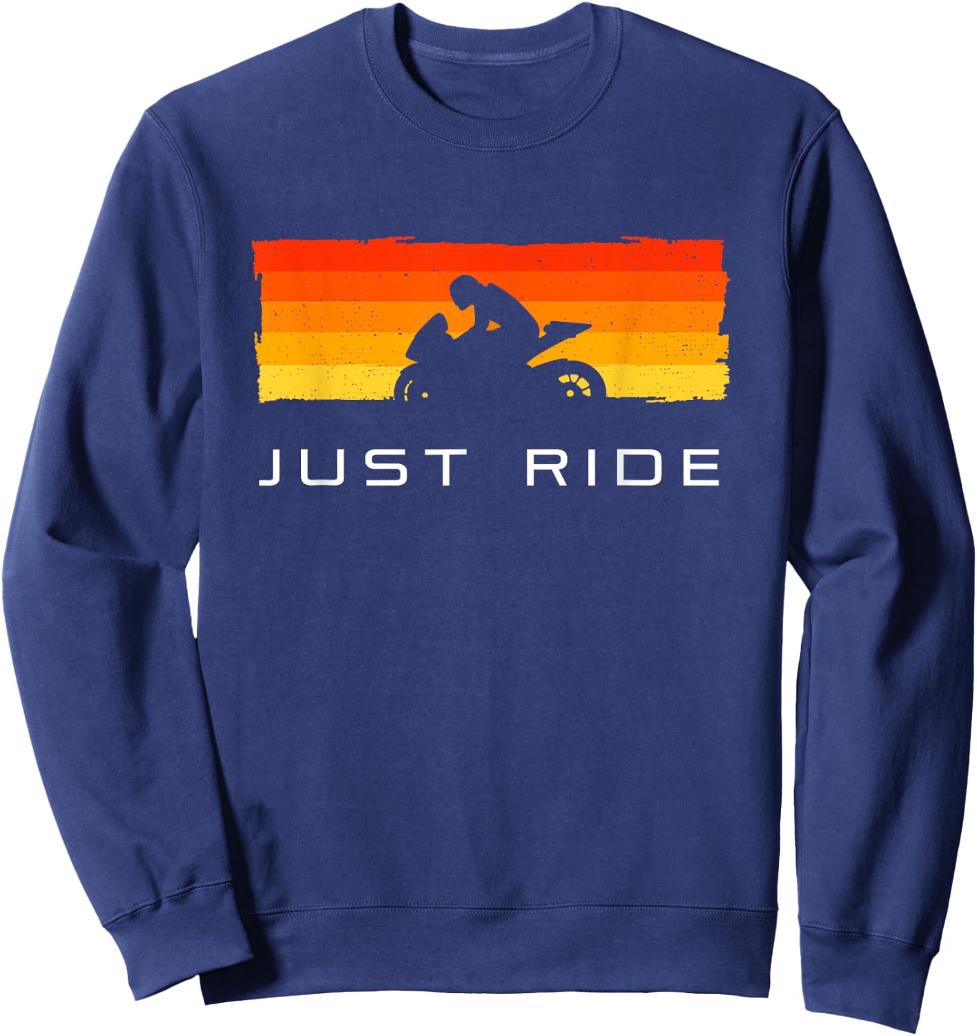 Motorcycle Clothing - Motorcycle Sweatshirt - Sweatshirt | Navy