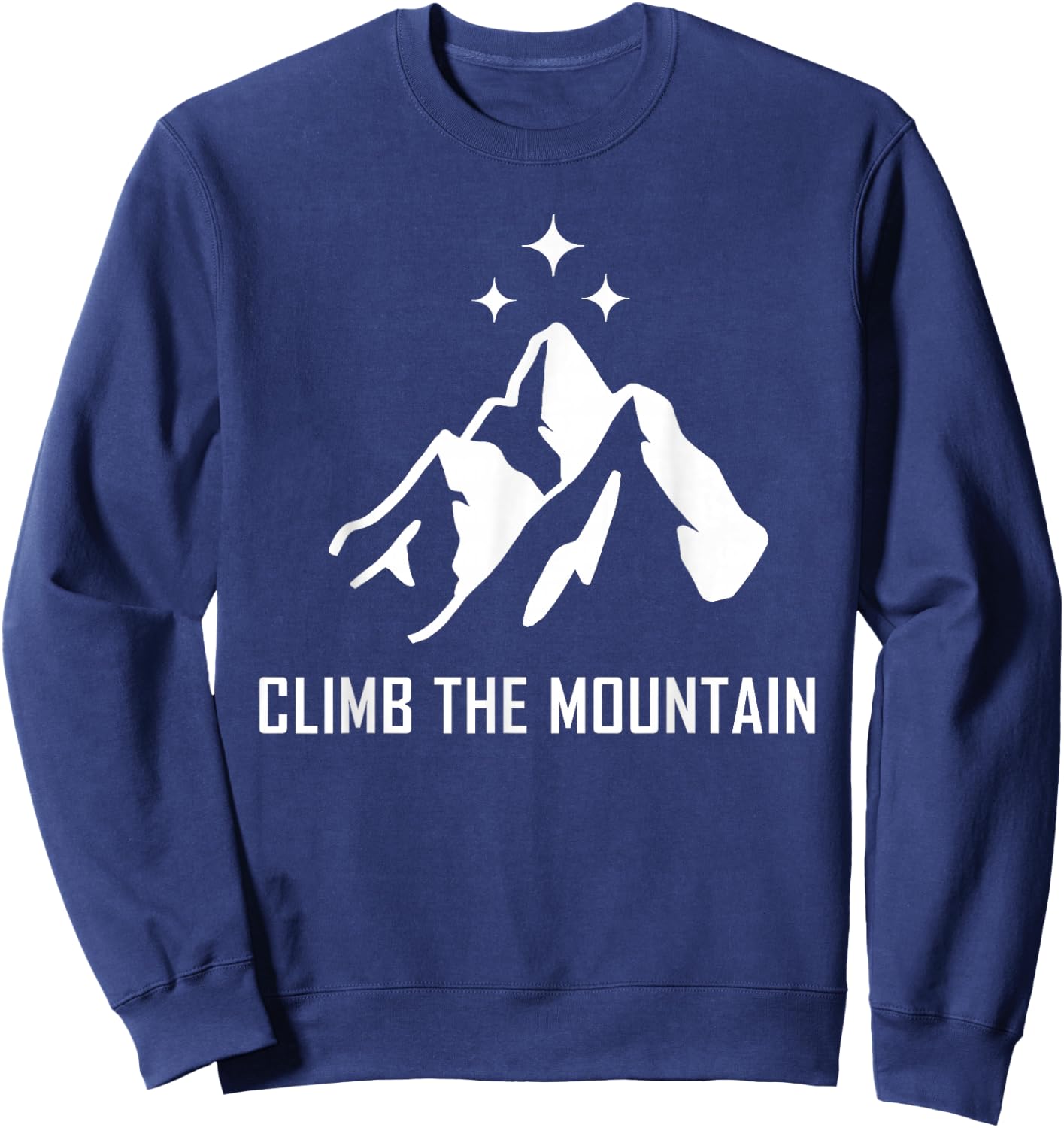 Bookworm ACOSF Climb the Mountain Nesta Night Court Bookish Sweatshirt - Sweatshirt | Navy