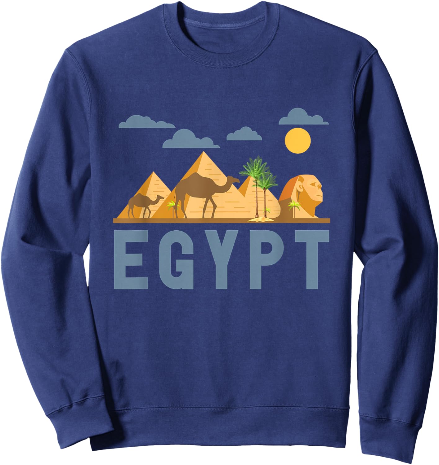 Africa Cairo Egypt Sweatshirt - Sweatshirt | Navy