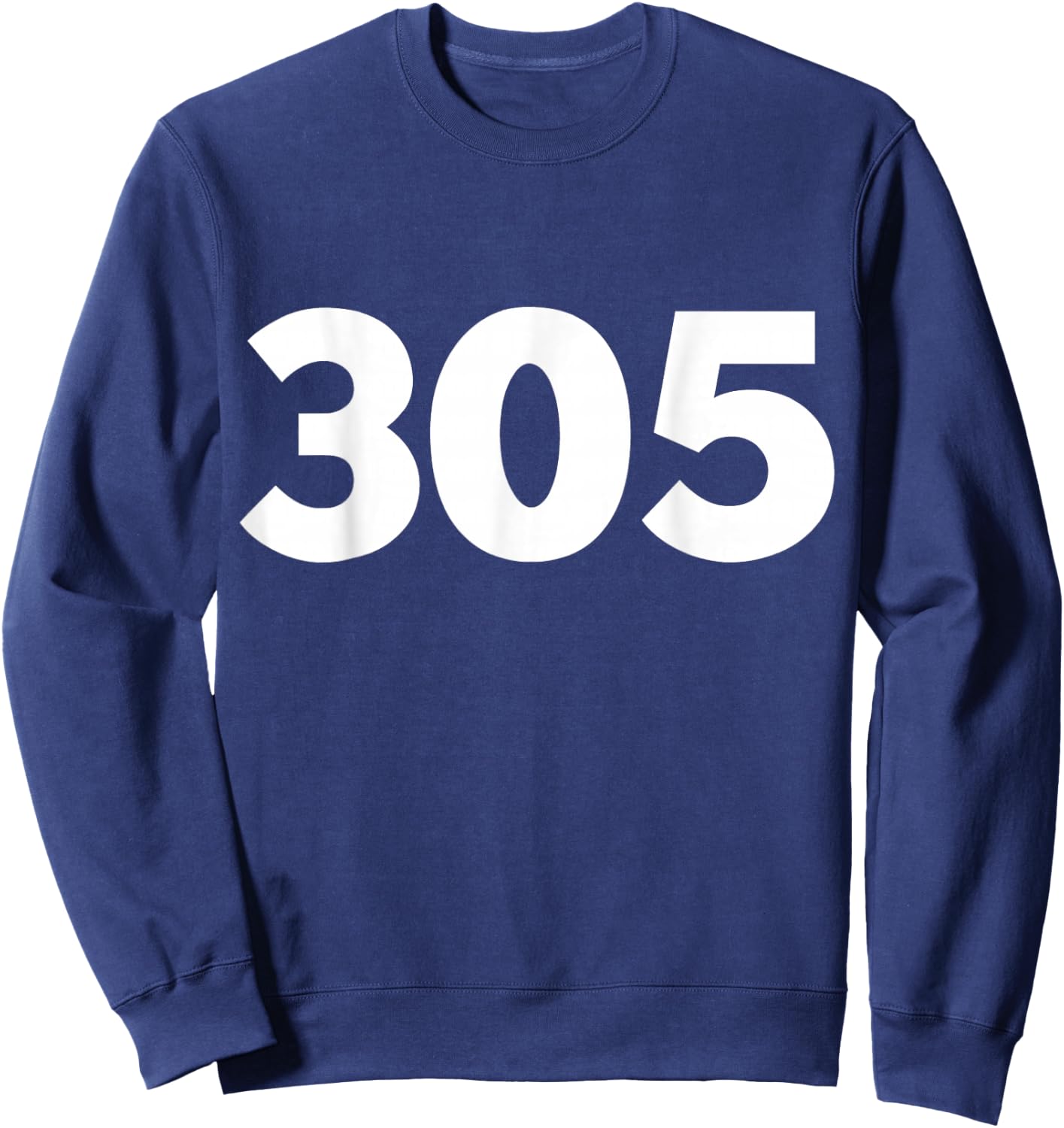 305 , Magic City , Miami 305 Sweatshirt - Sweatshirt | Navy