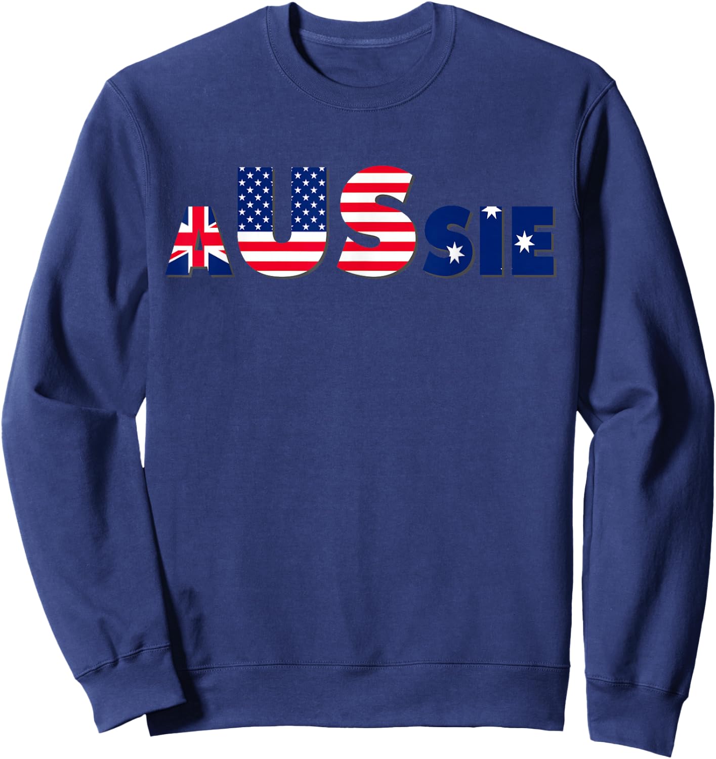 Funny Aussie Australia Gift Women Cool Australian Sweatshirt - Sweatshirt | Navy