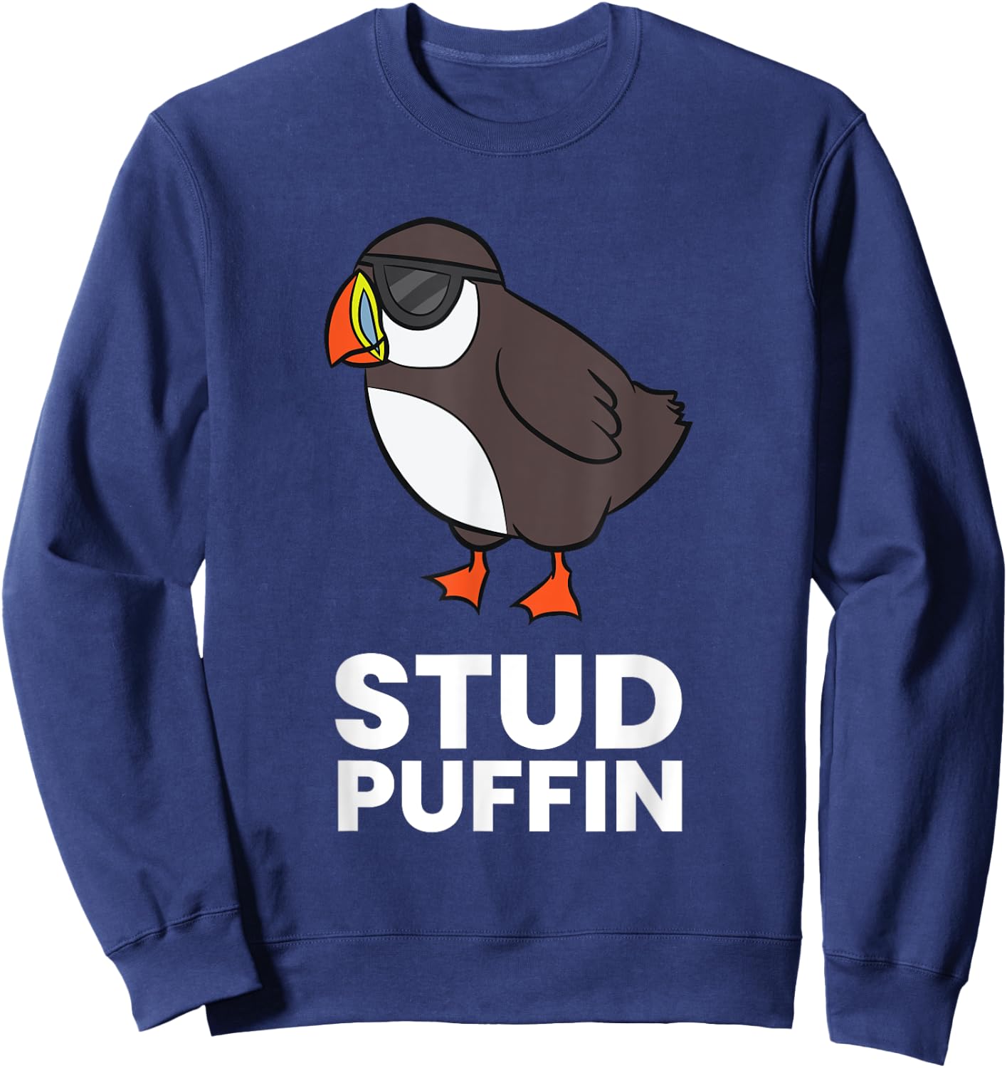 Stud Puffin Seabird Stuf Muffin Iceland Puffin Bird Sweatshirt - Sweatshirt | Navy