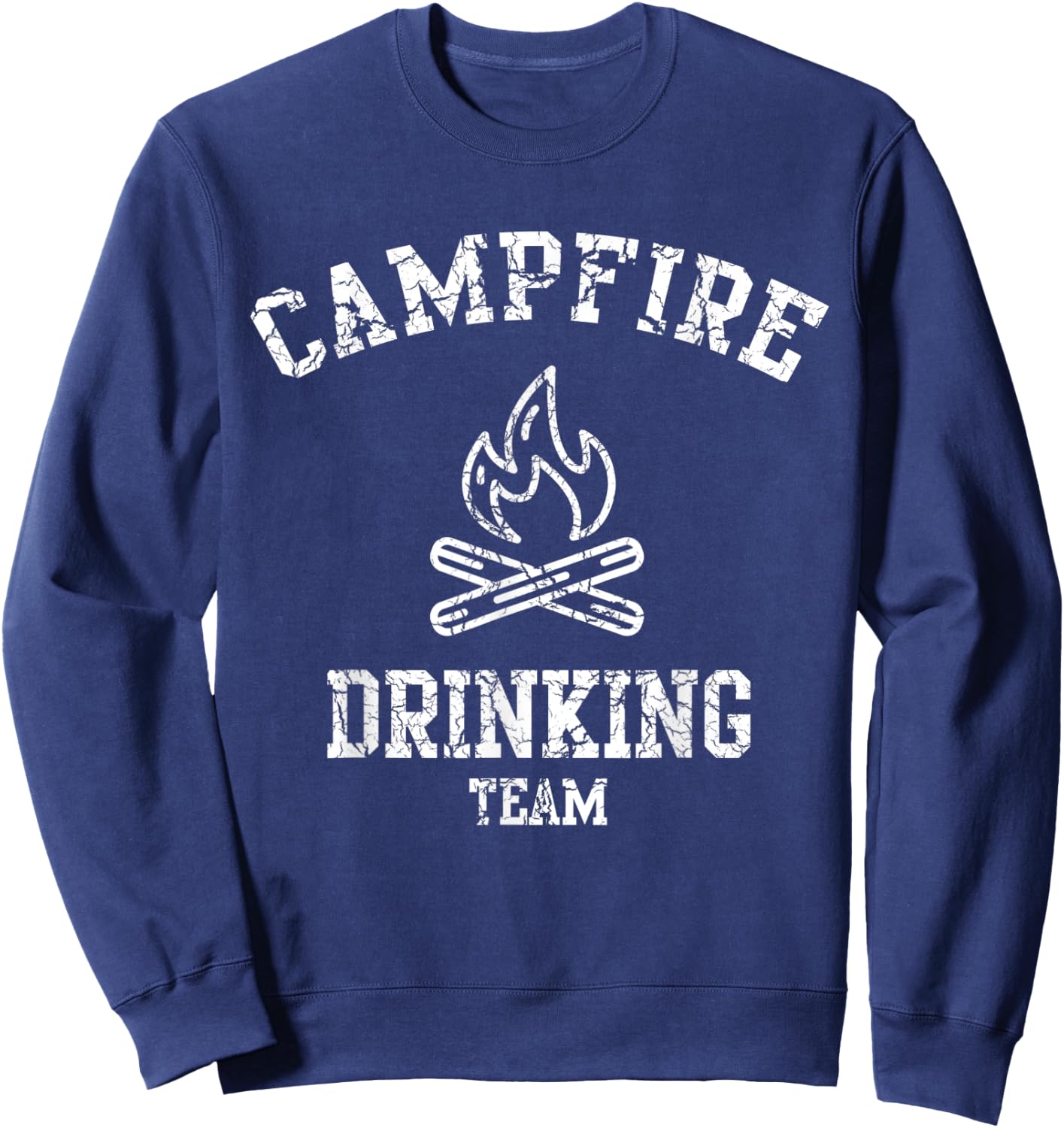 Campfire Drinking Team Sweatshirt - Sweatshirt | Navy