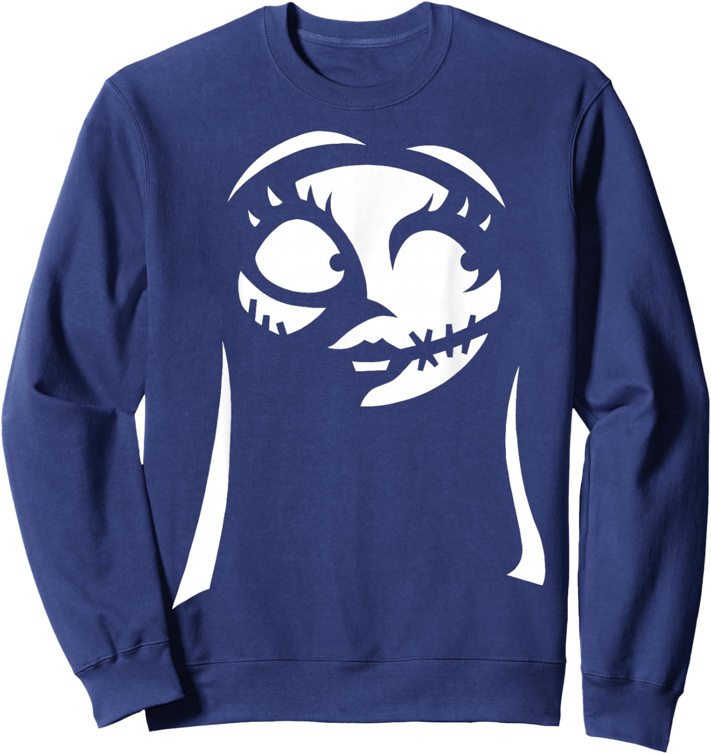 Disney The Nightmare Before Christmas Sally Big Face Sweatshirt - Sweatshirt | Navy