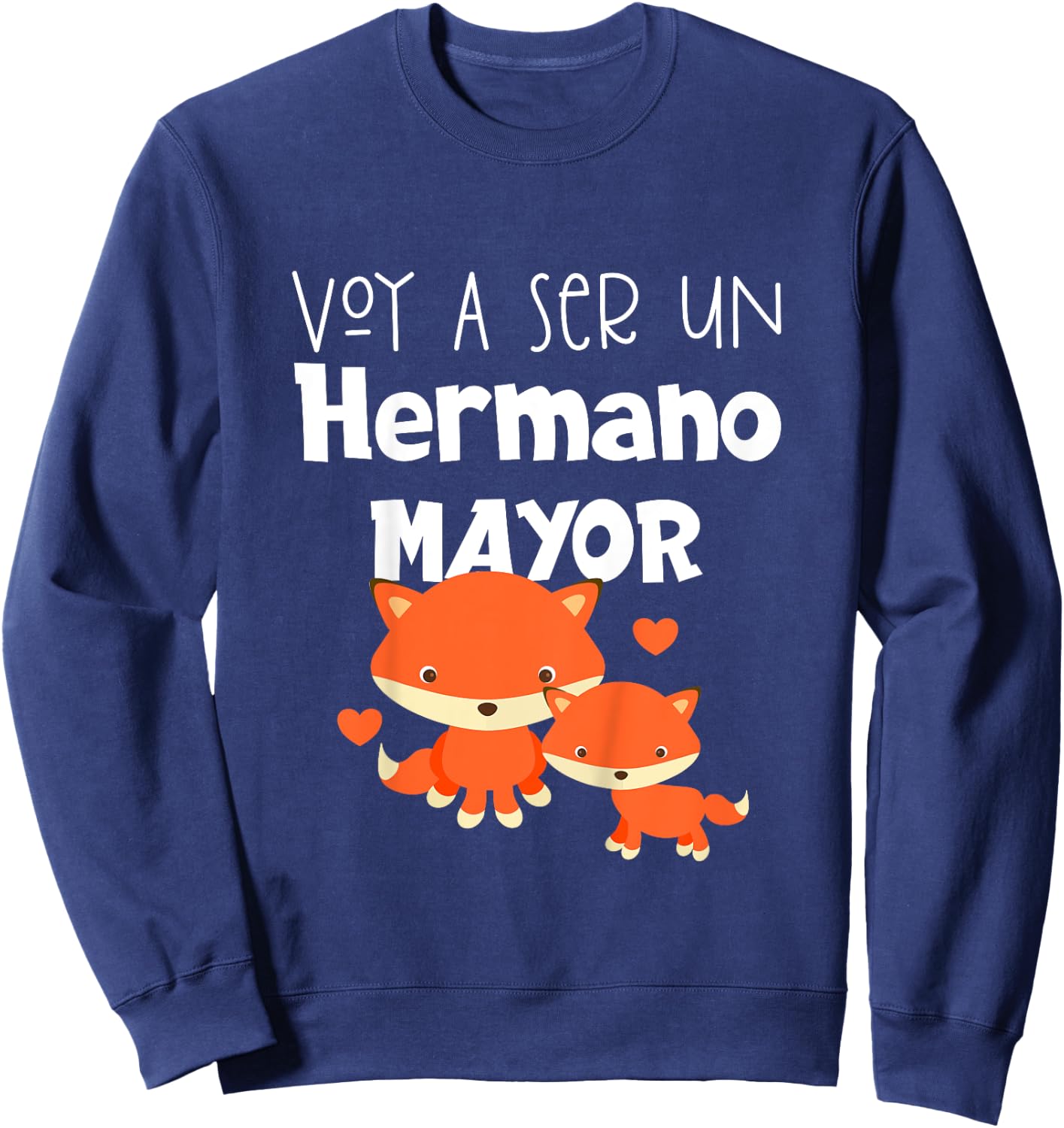 Voy A Ser Un Hermano Mayor Sweatshirt - Sweatshirt | Navy