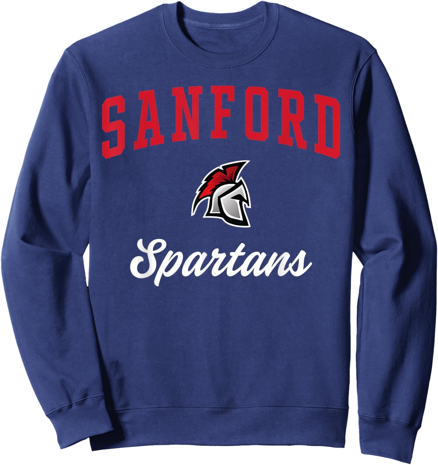 Sanford High School Spartans Sweatshirt - Sweatshirt | Navy