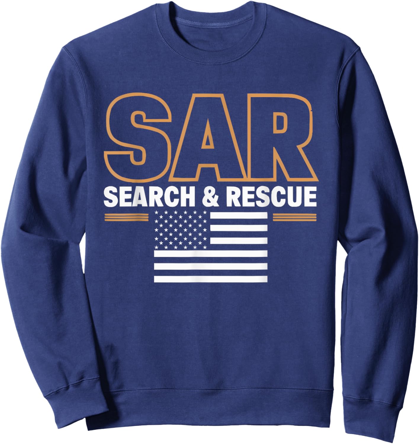 Search And Rescue Team SAR Emergency Response Sweatshirt - Sweatshirt | Navy