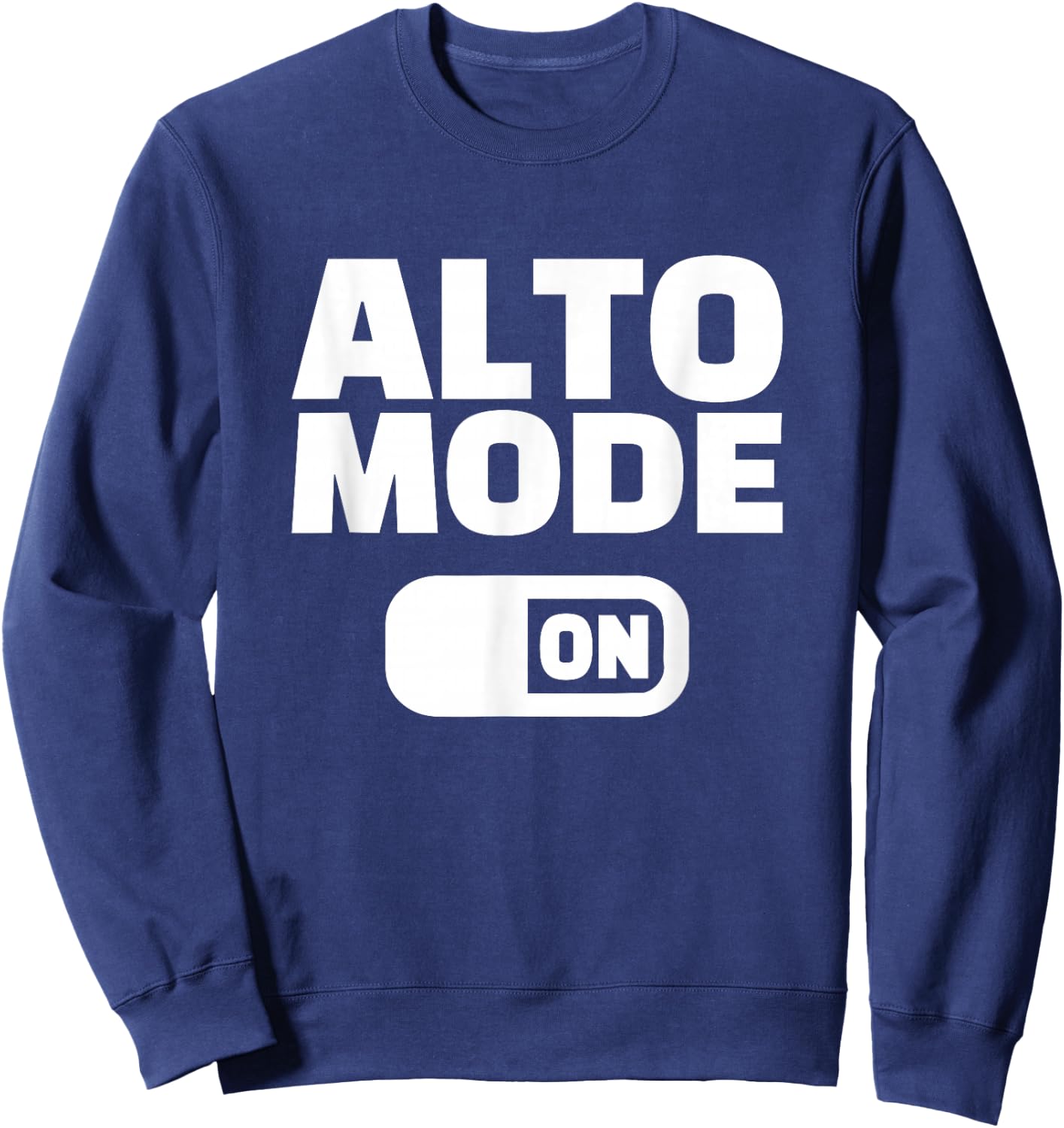 Choir Alto Mode on Sweatshirt - Sweatshirt | Navy