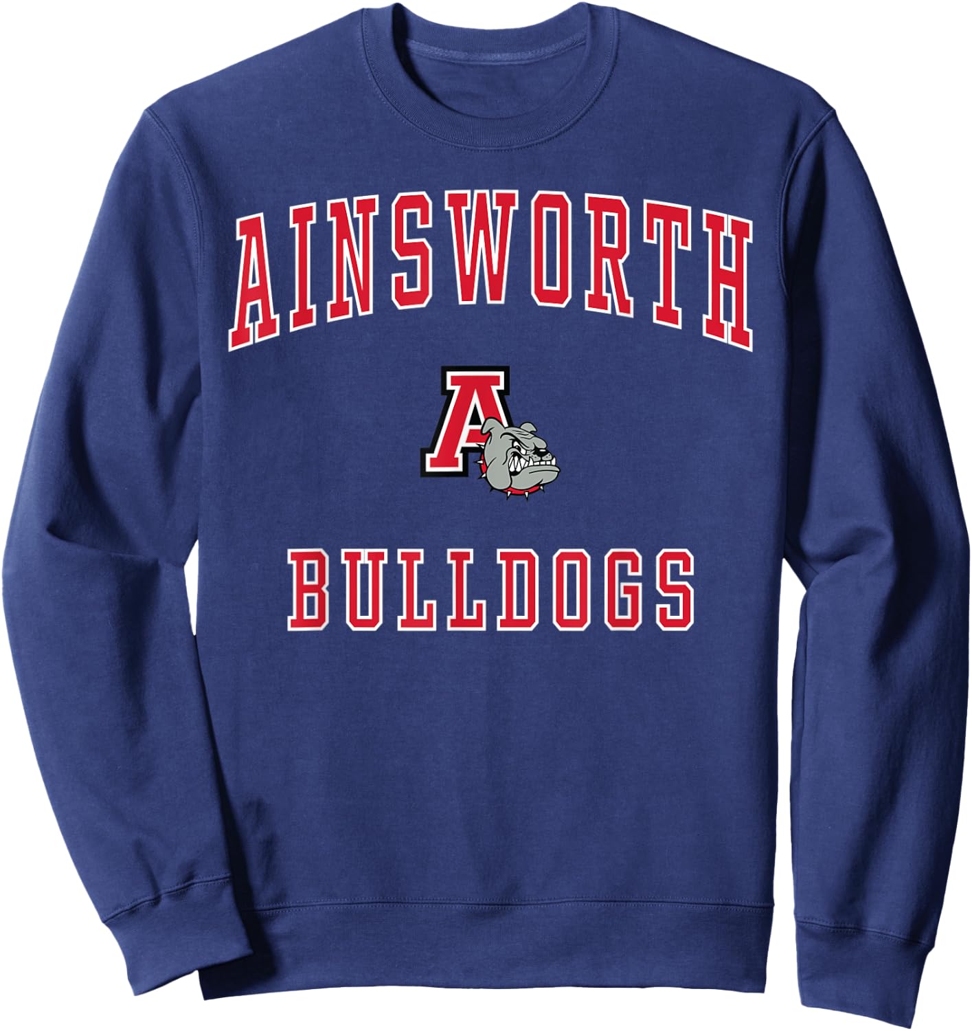 Ainsworth High School Bulldogs Sweatshirt - Sweatshirt | Navy