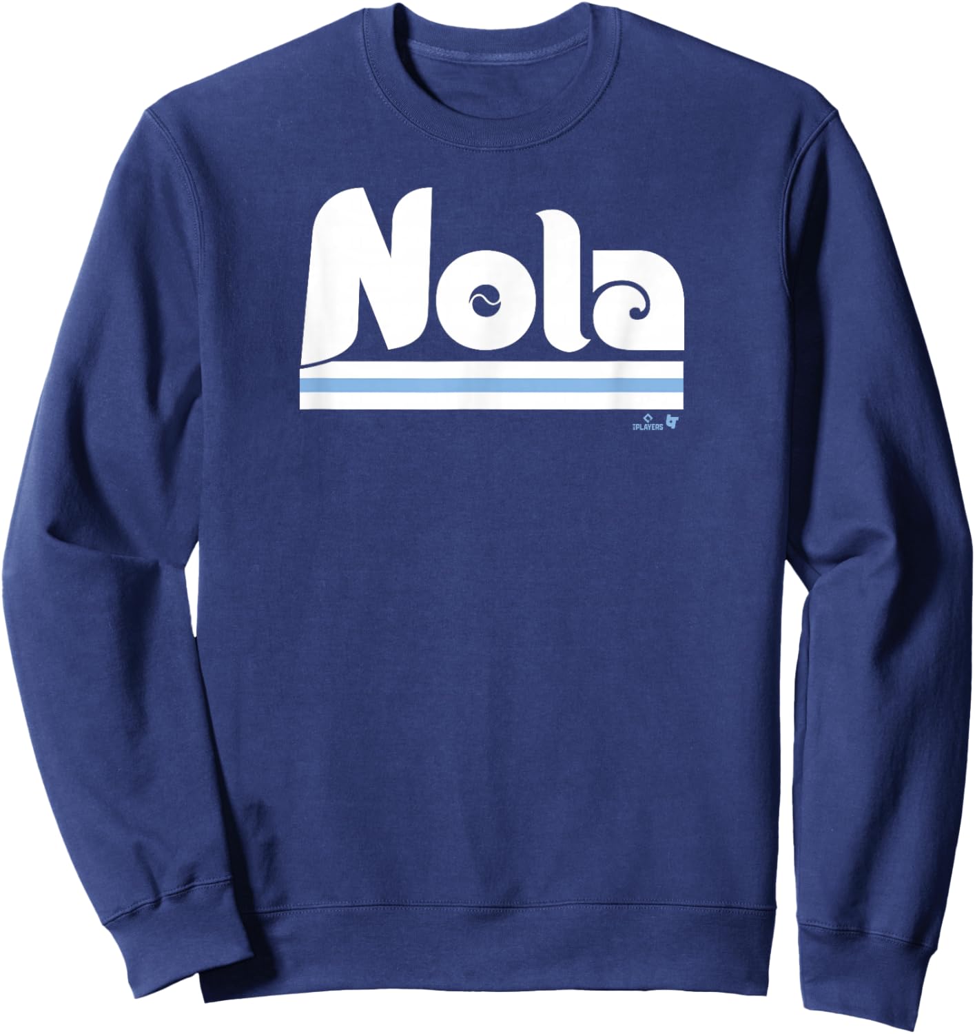 Aaron Nola - Philly Text - Philadelphia Baseball Sweatshirt - Sweatshirt | Navy