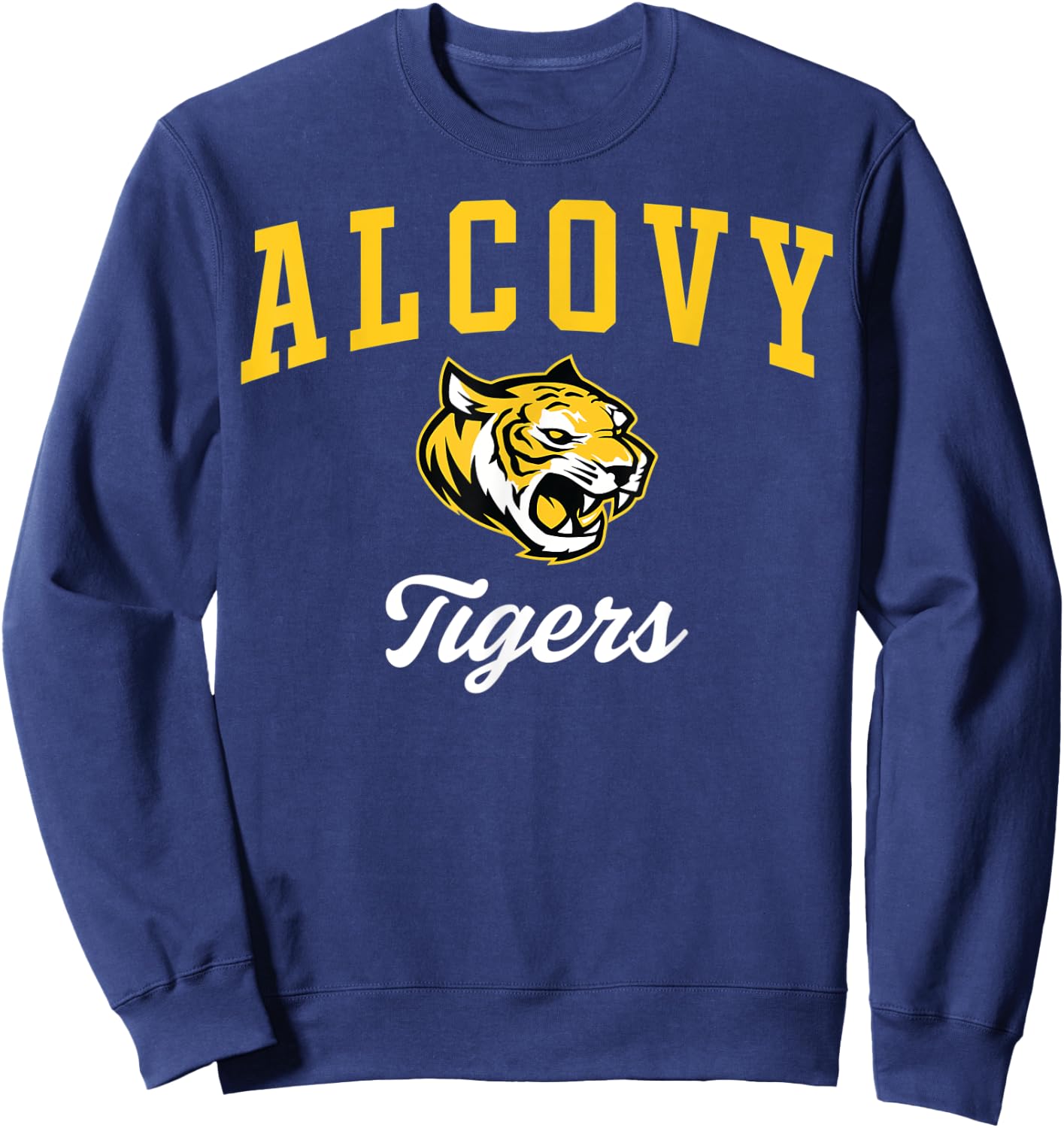 Alcovy High School Tigers Sweatshirt - Sweatshirt | Navy