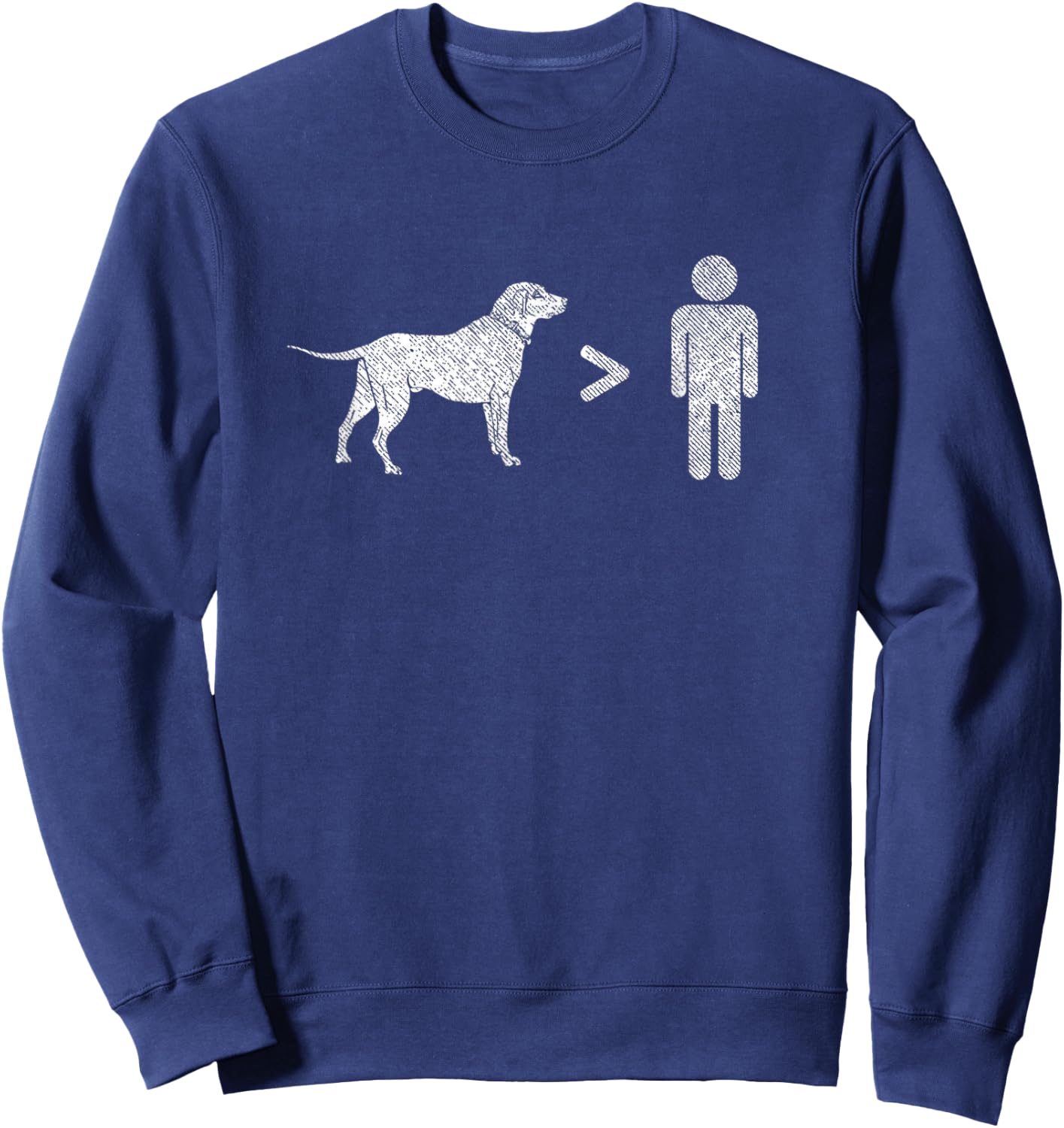Dogs Are Better Than People - Dog Owner, Dog Lover Men Women Kids Sweatshirt - Sweatshirt | Navy