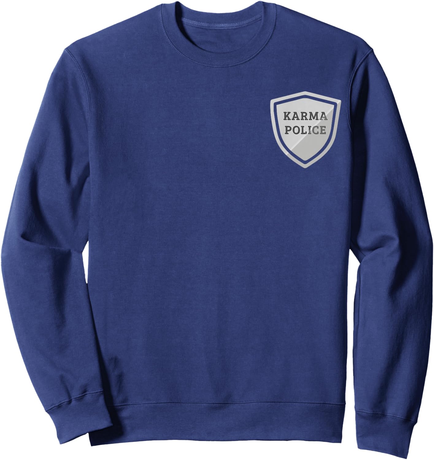Karma Police Sweatshirt - Sweatshirt | Navy