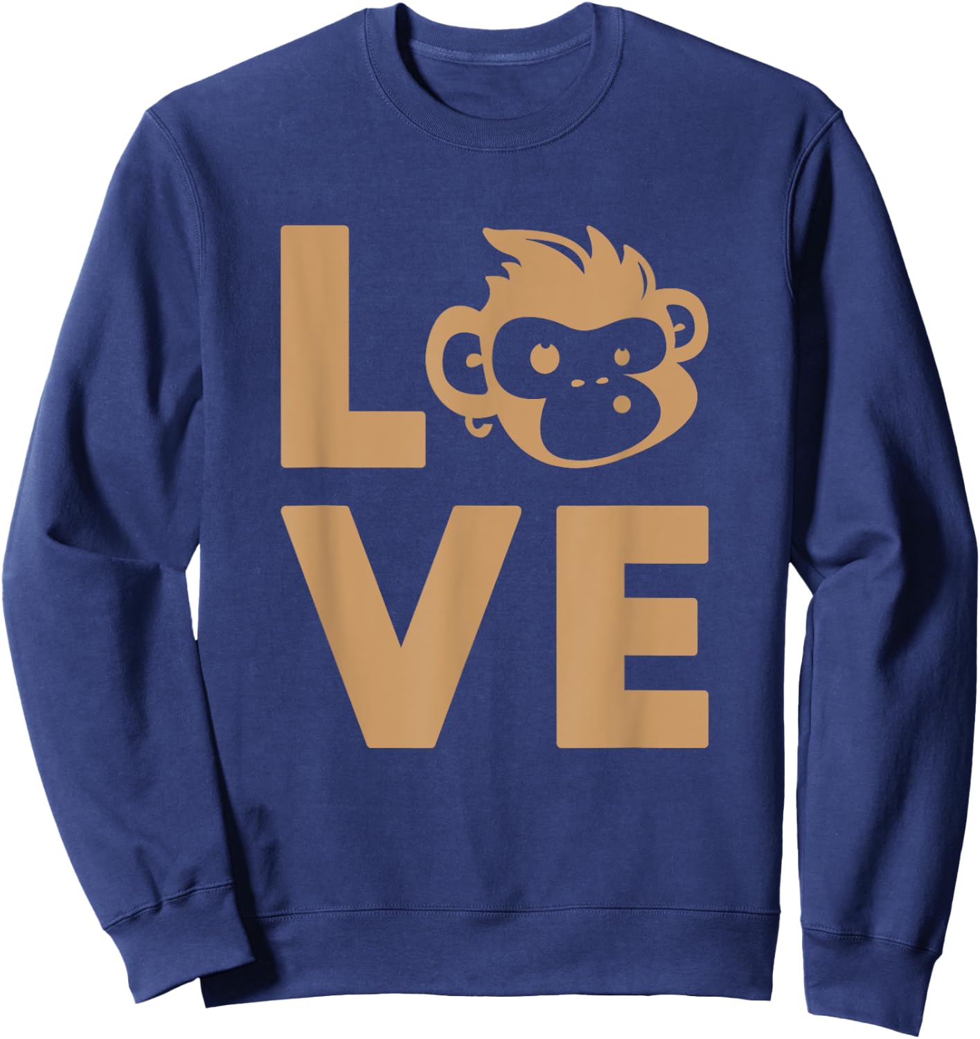 Love Monkey Sweatshirt - Sweatshirt | Navy