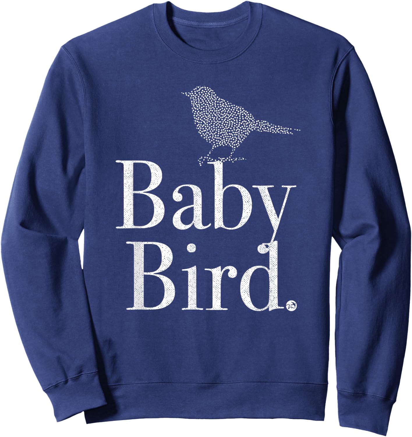 BABY BIRD - matching mama baby child mother's day motherhood Sweatshirt - Sweatshirt | Navy