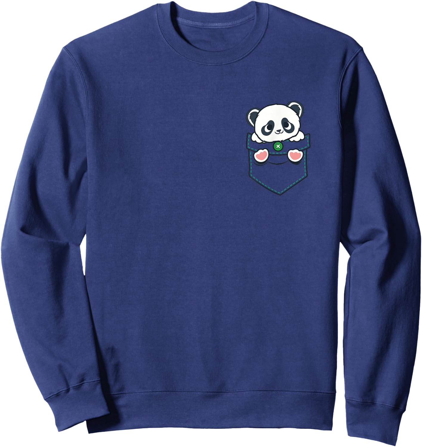 Panda Shirt Men Women Children Panda Bear Lovers Sweatshirt - Sweatshirt | Navy