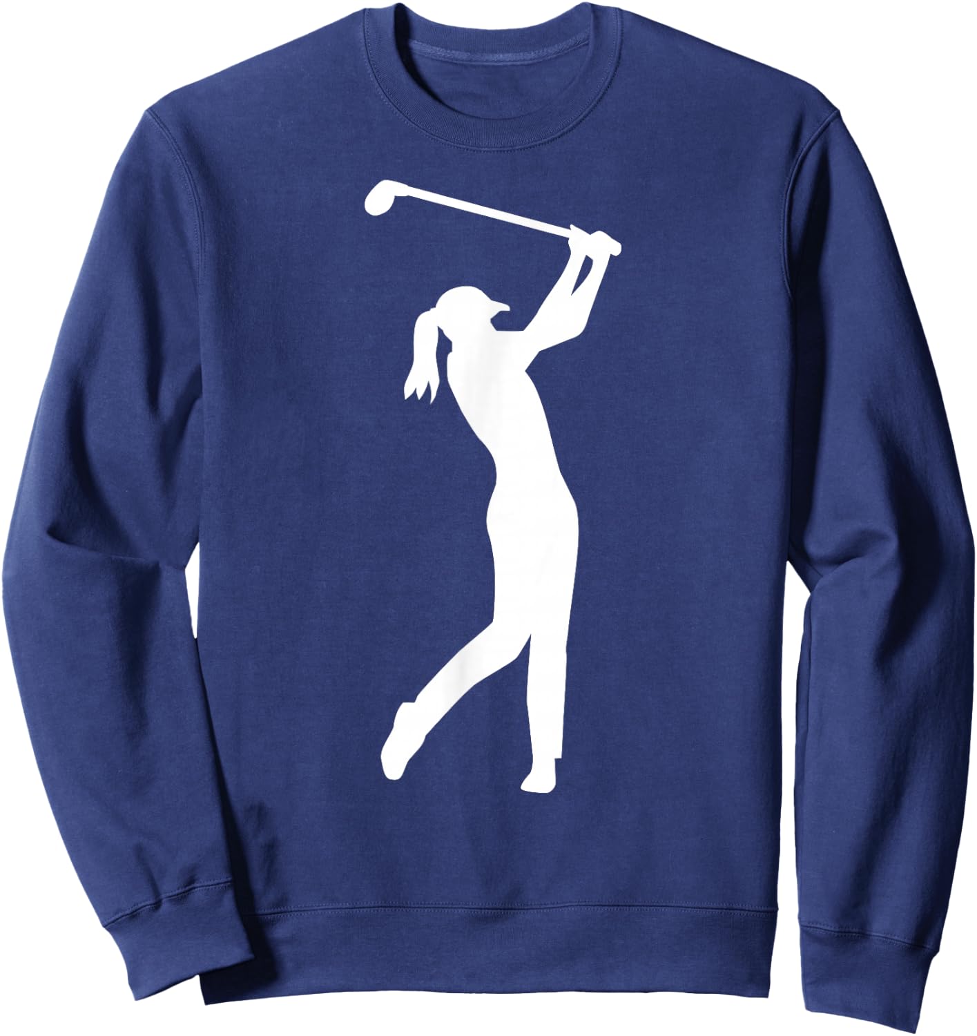Golf woman girl Sweatshirt - Sweatshirt | Navy