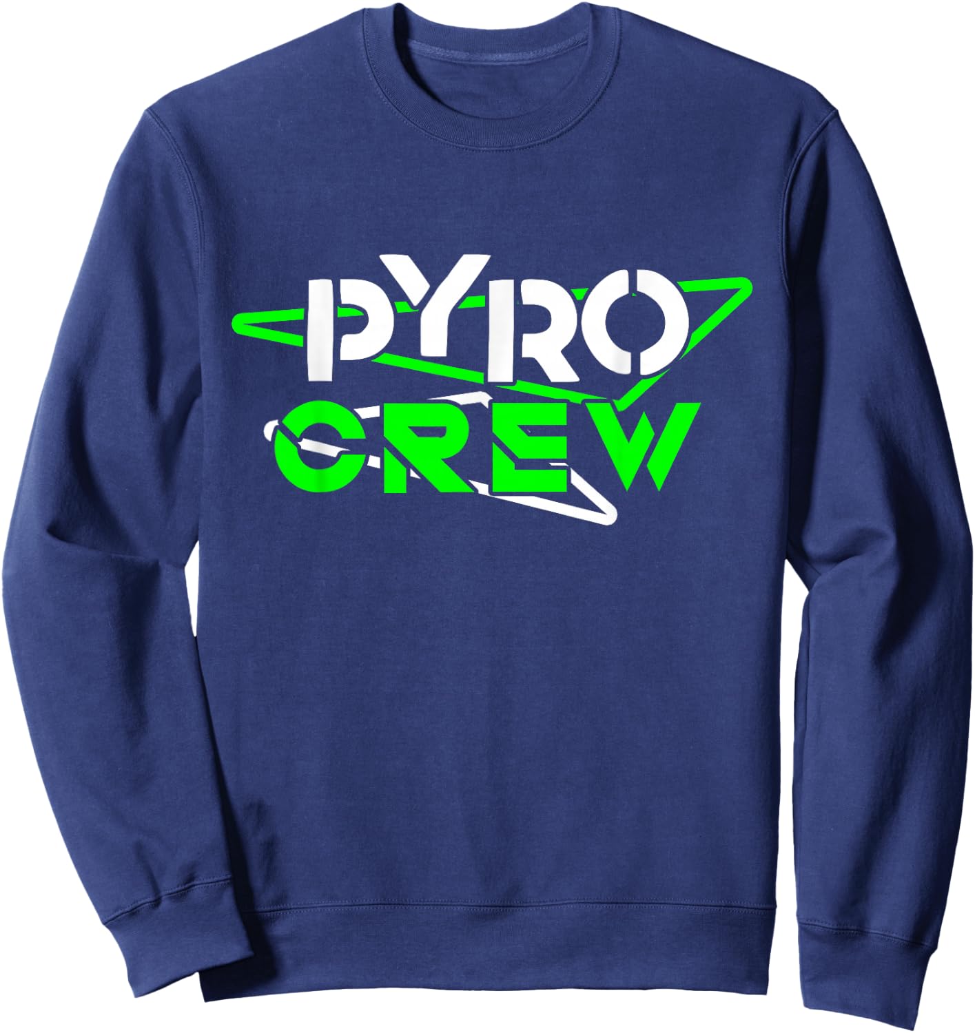 Pyrotechnics Pyromanic Rocket Blast Fireworks Pyro Sweatshirt - Sweatshirt | Navy