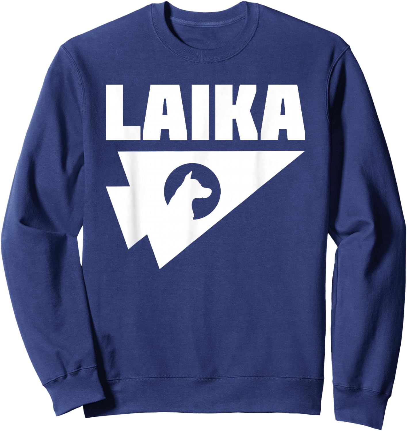 Laika Dog Sputnik Space Space USSR Gift Sweatshirt - Sweatshirt | Navy