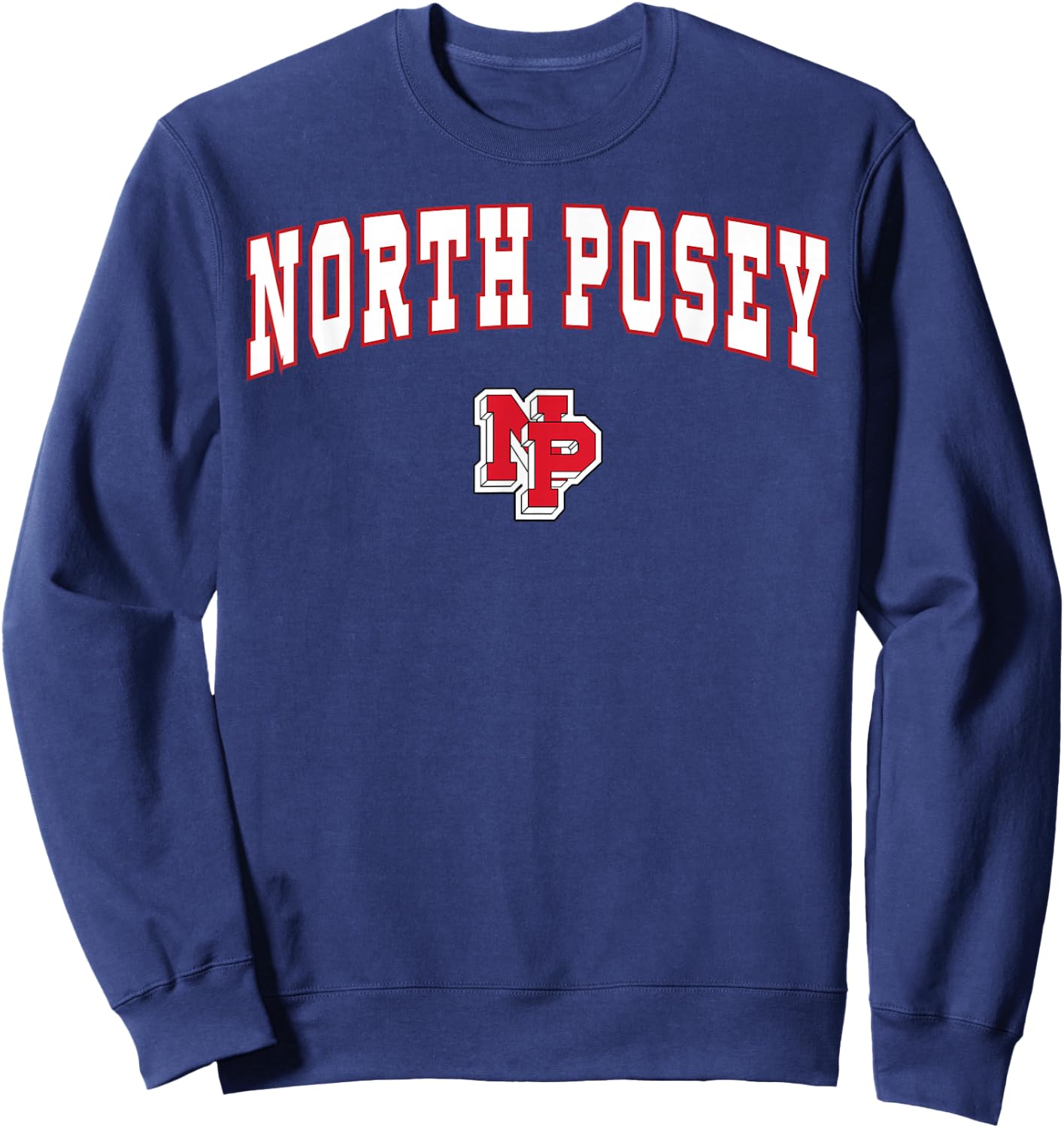 North Posey High School Vikings Sweatshirt - Sweatshirt | Navy