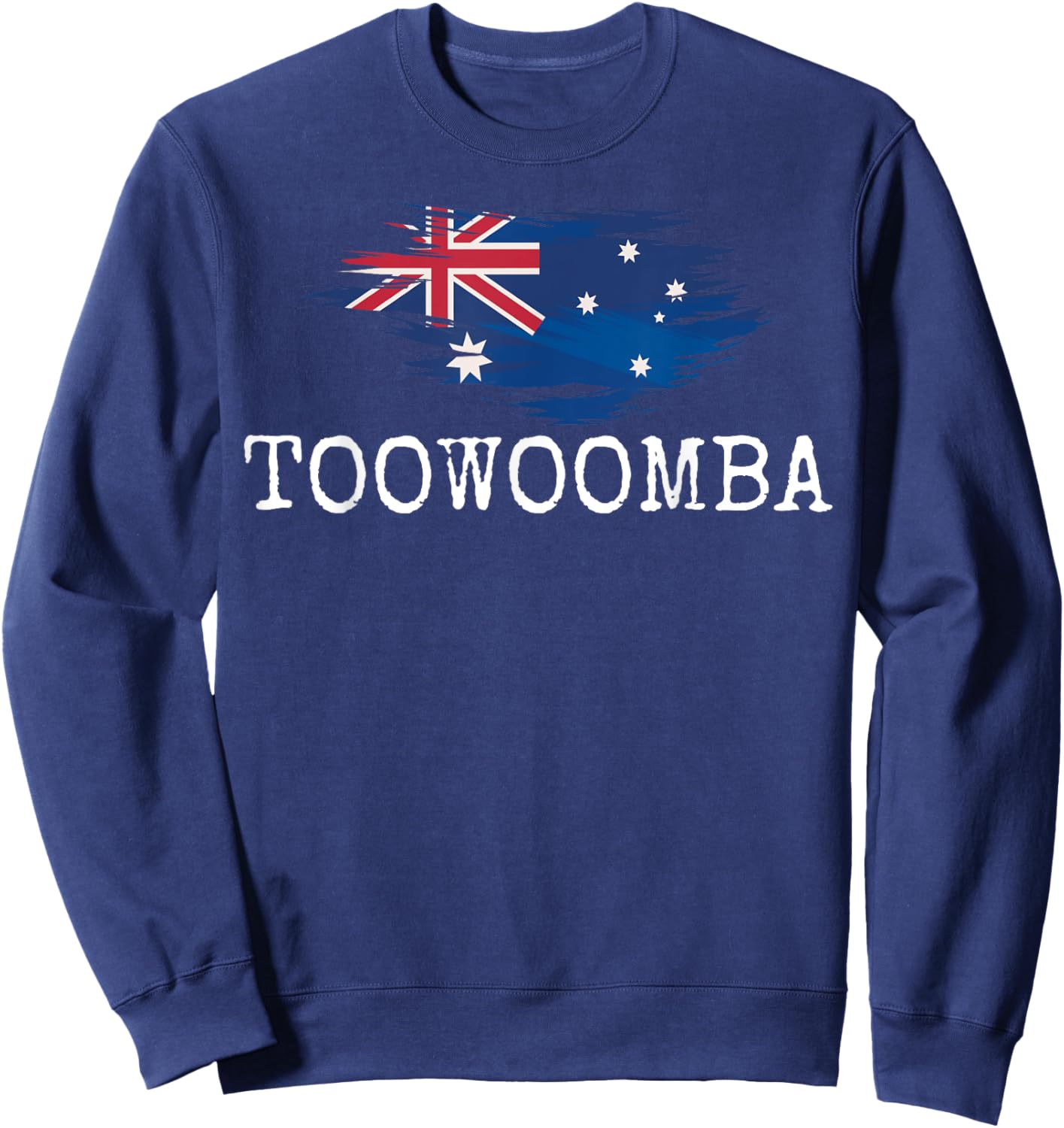 Toowoomba Australia Country City Australian Fun Women Men Sweatshirt - Sweatshirt | Navy