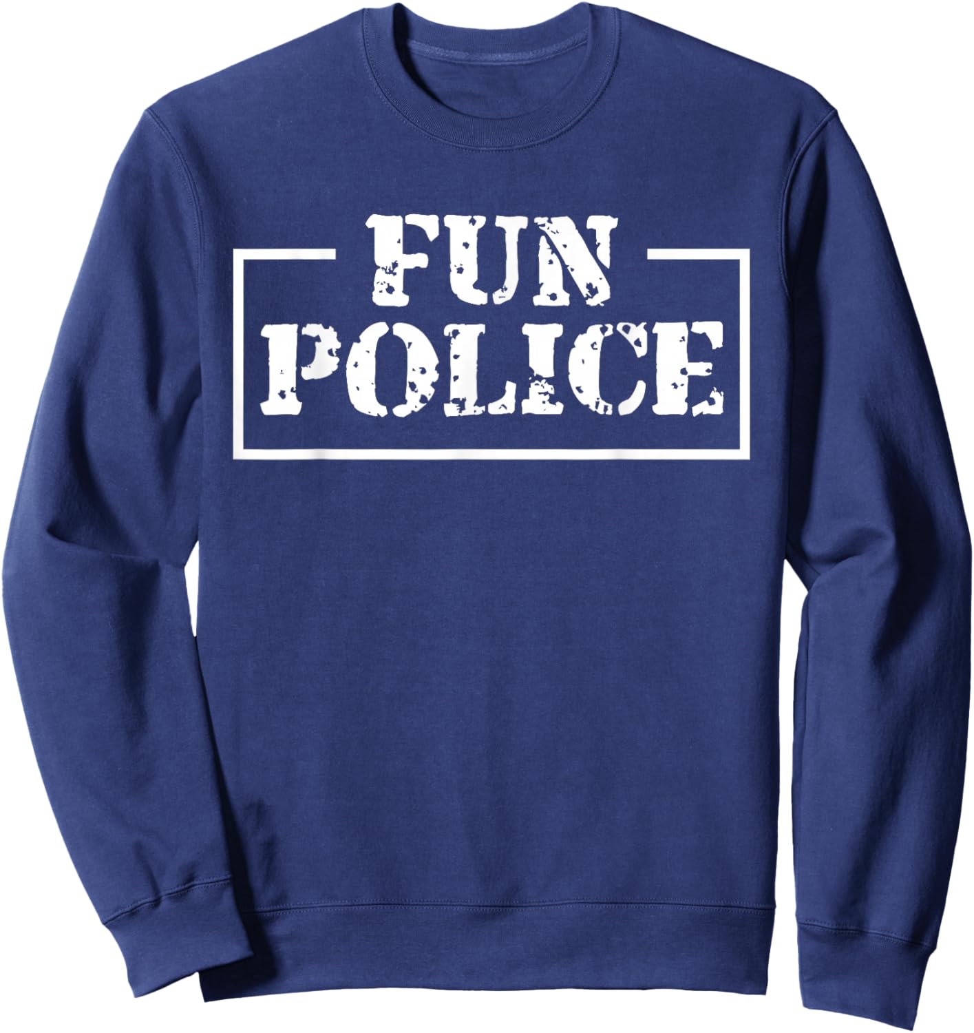 Dance Chaperone Fun Police Dancing Sheriff State Cop Sweatshirt - Sweatshirt | Navy