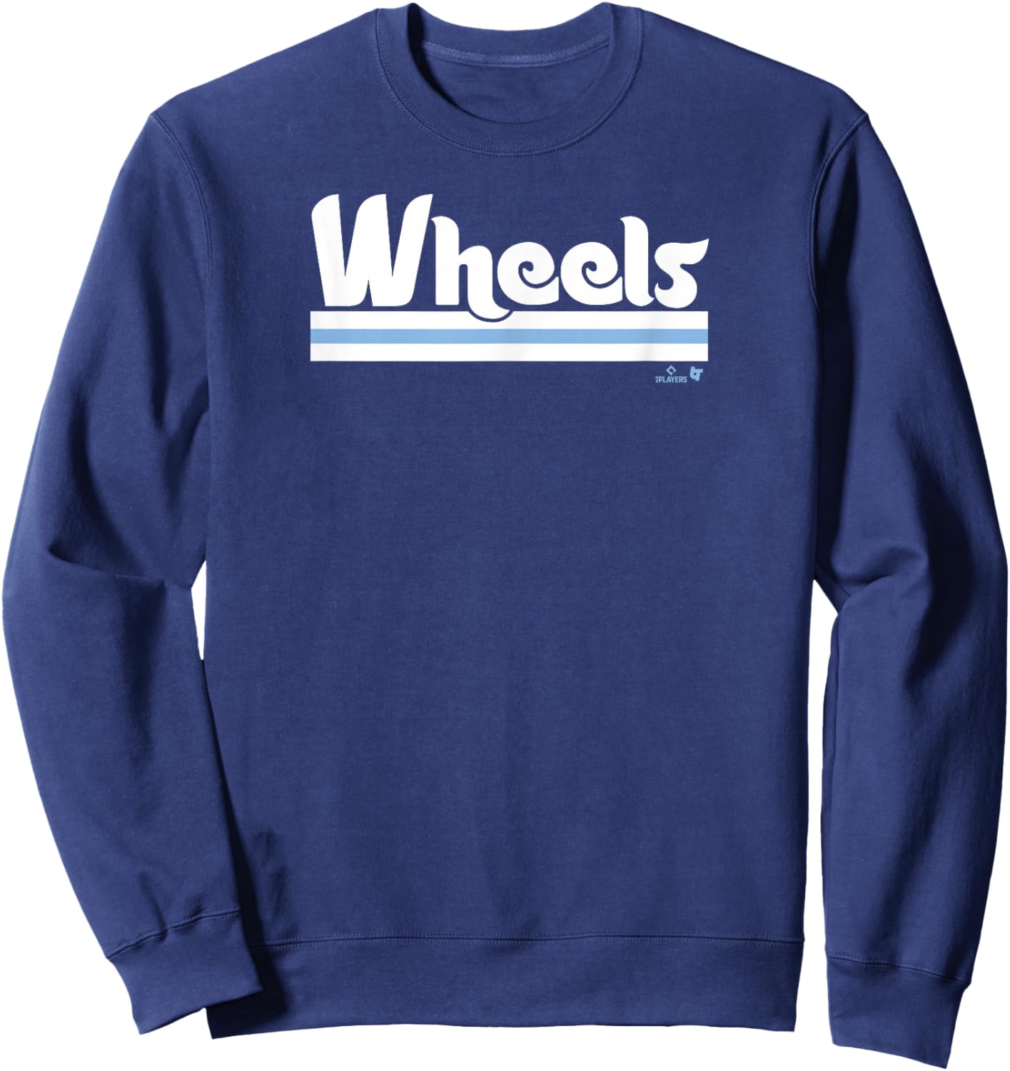 BreakingT Zack Wheeler - Wheels - Philadelphia Baseball , Small Sweatshirt - Sweatshirt | Navy