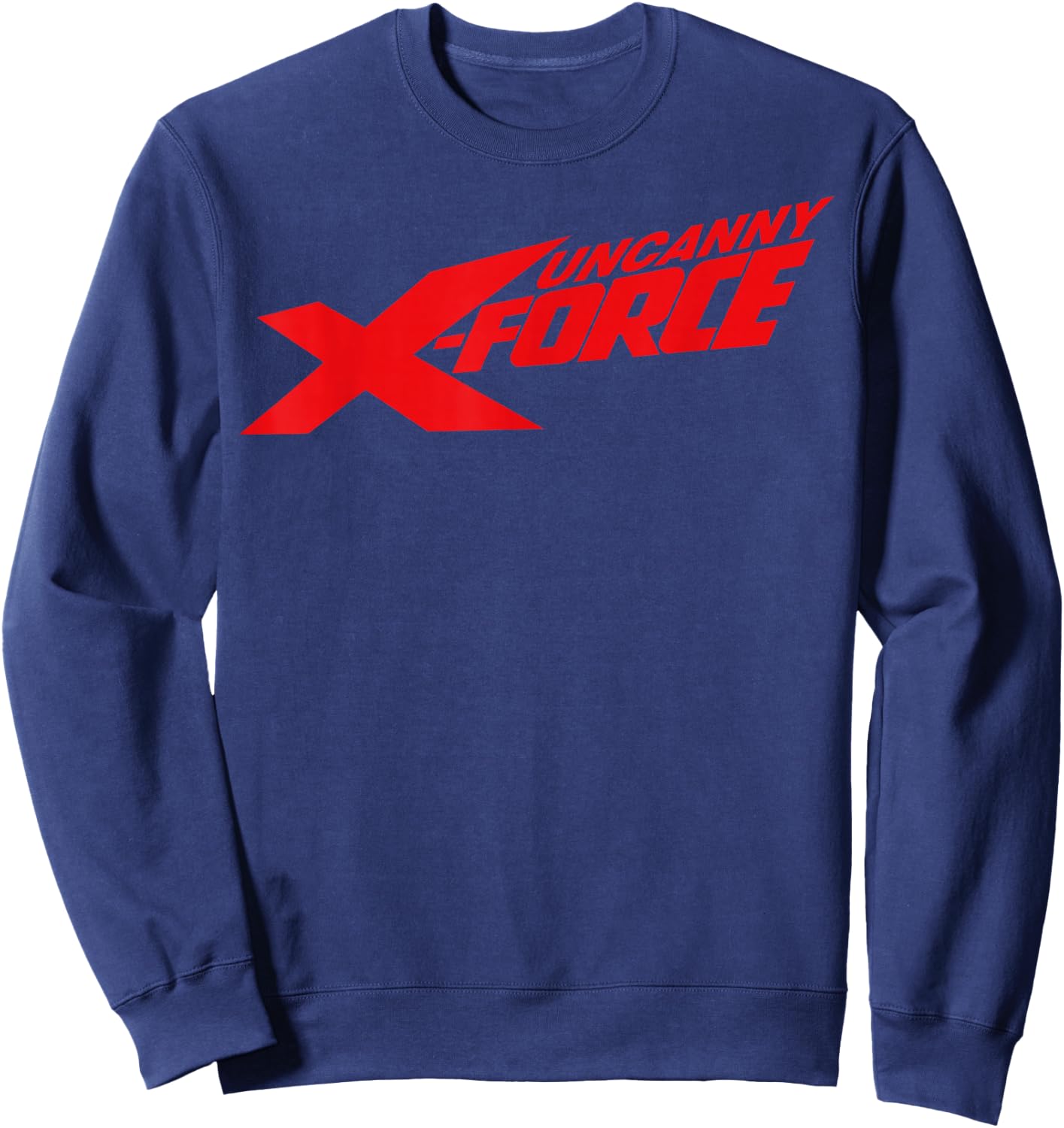 Marvel Uncanny X-Force Red Logo Sweatshirt - Sweatshirt | Navy