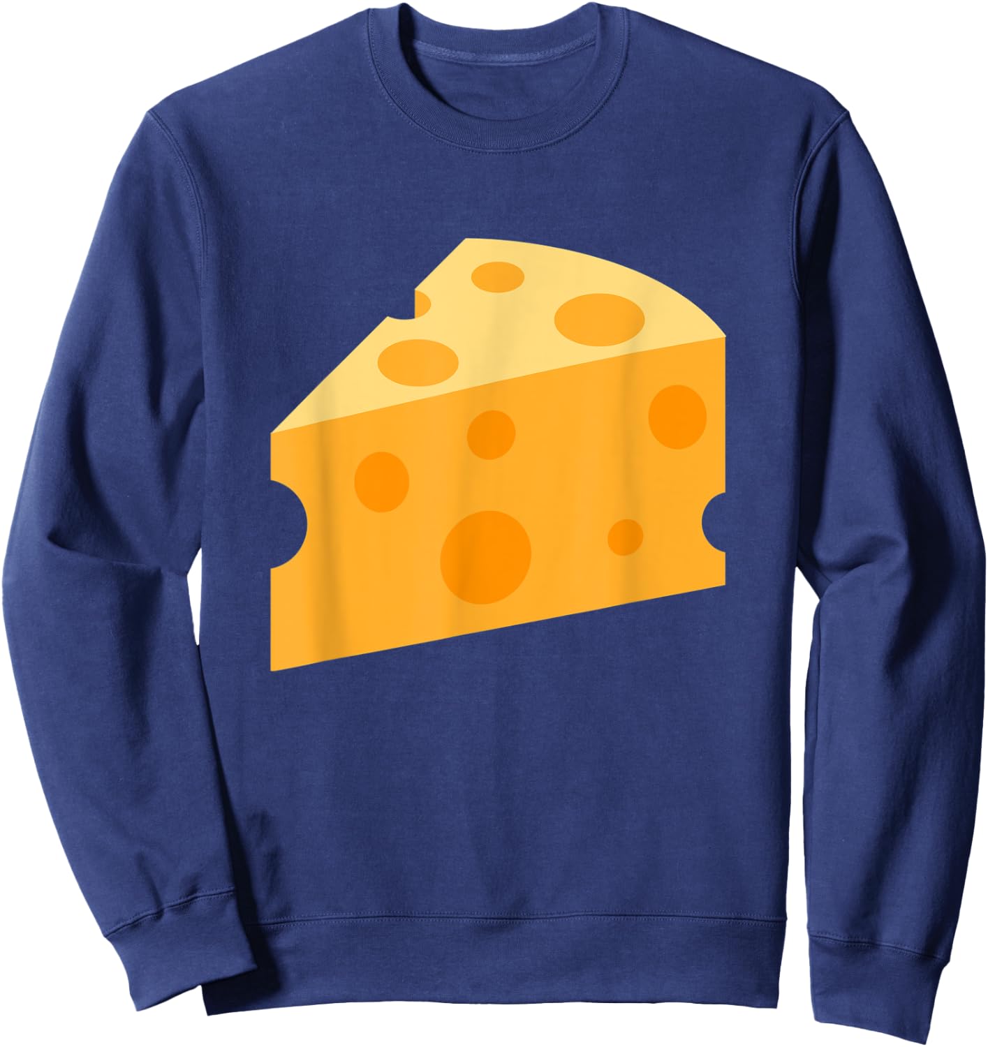 Wine and Cheese Couples Costume Simple Halloween Sweatshirt - Sweatshirt | Navy