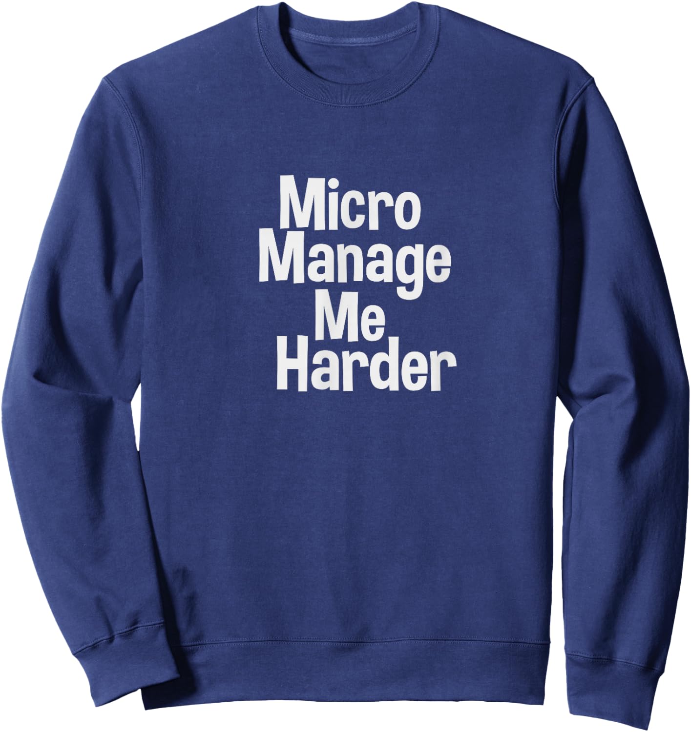 Micro Manager Sweatshirt - Sweatshirt | Navy