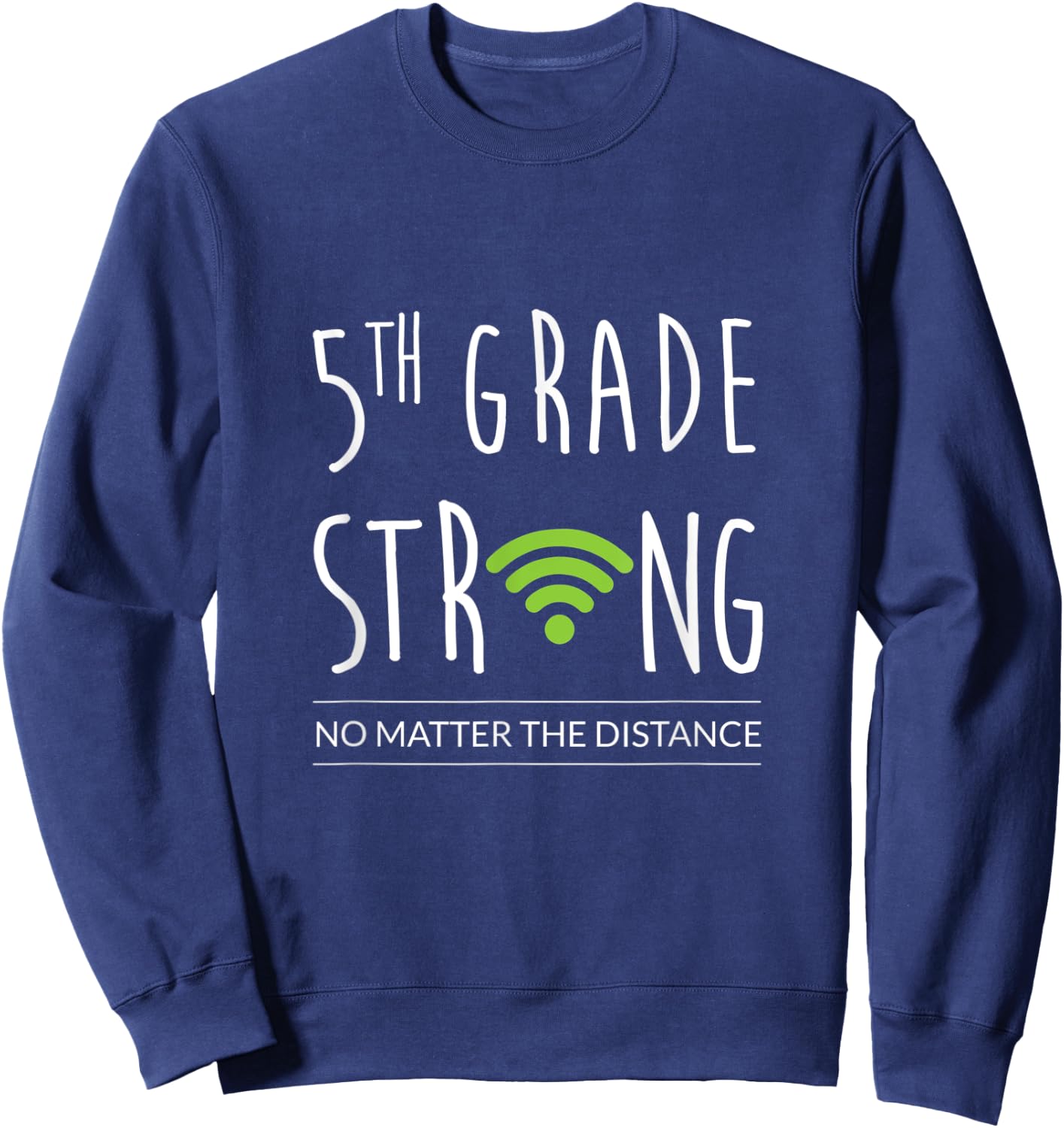 5th grade Squad Teacher 5th Grade Strong Sweatshirt - Sweatshirt | Navy