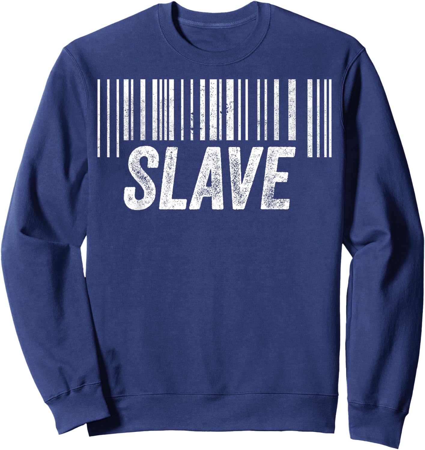 Vintage Slave Owned BDSM Kinky Bondage Dom Sexy Sub Lover Sweatshirt - Sweatshirt | Navy