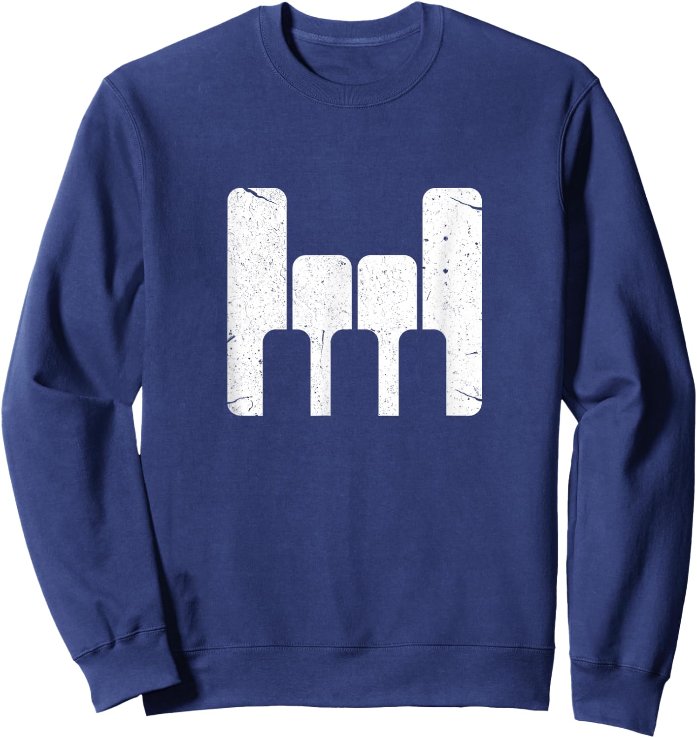 Keyboard Pianist Funny Musician Piano Rock Music Gift Sweatshirt - Sweatshirt | Navy