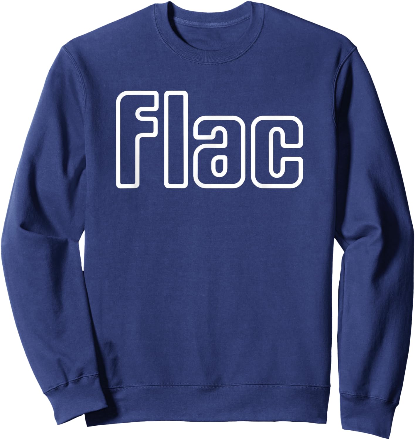 FLAC Free Lossless Audio Codec Sweatshirt - Sweatshirt | Navy