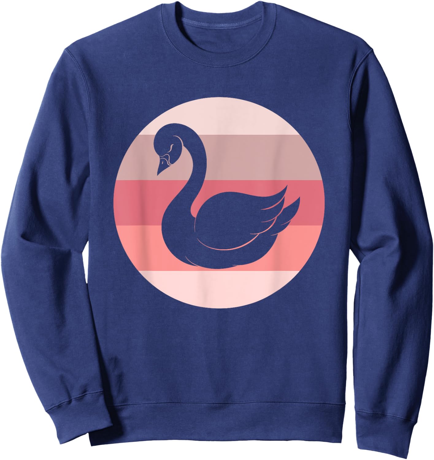 Retro Swan Sweatshirt - Sweatshirt | Navy