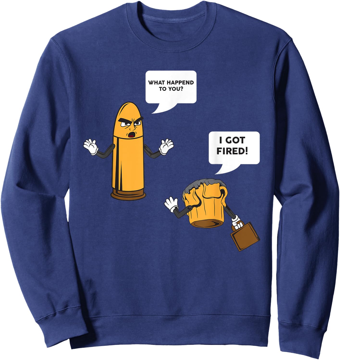 Funny Gun Lover Enthusiast Collector Shooting Men Women Gift Sweatshirt - Sweatshirt | Navy
