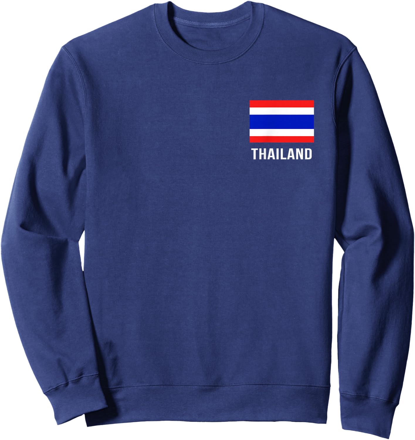 Thailand Flag Shirt | Thai Sweatshirt - Sweatshirt | Navy