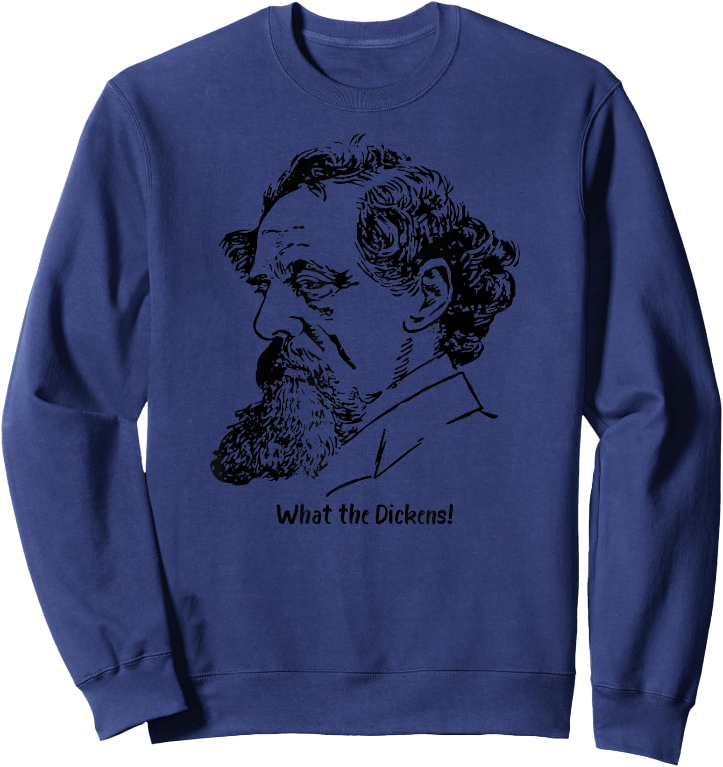 Charles Dickens Gift Sweatshirt - Sweatshirt | Navy