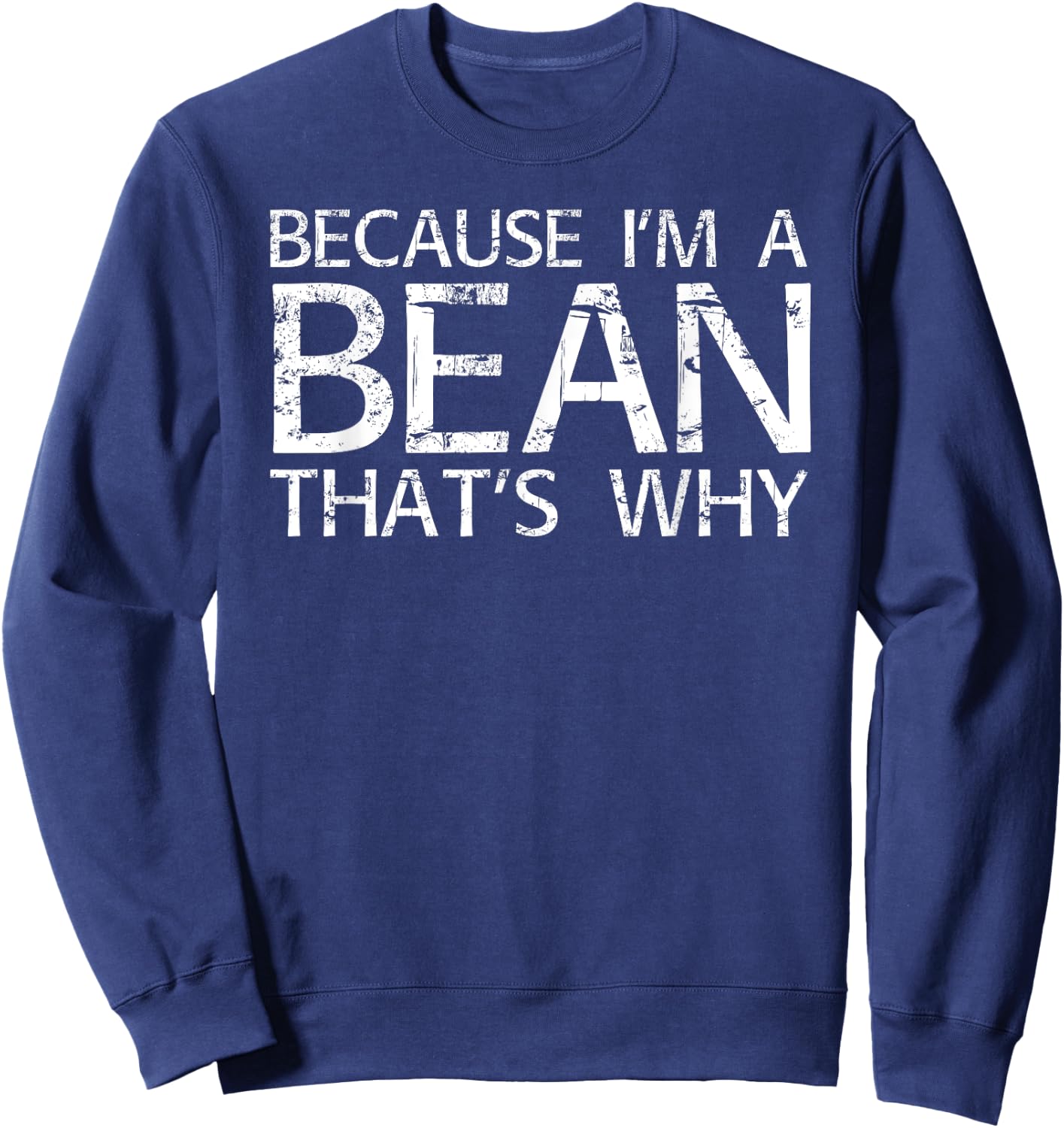 BEAN Gift Funny Surname Family Tree Birthday Reunion Idea Sweatshirt - Sweatshirt | Navy