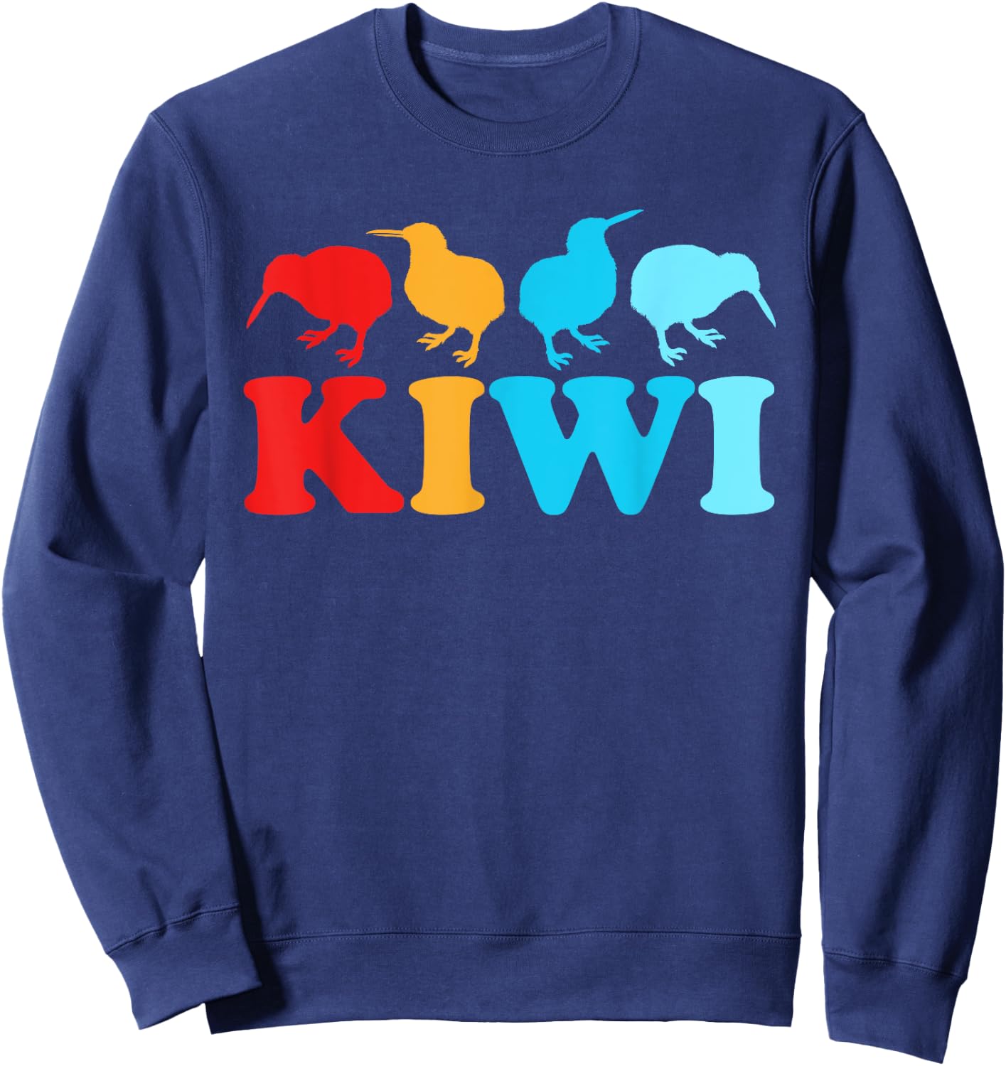 Kiwi Squad New Zealand Kiwi Bird Sweatshirt - Sweatshirt | Navy