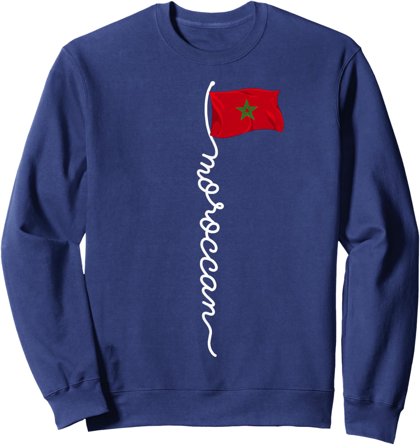 Morocco Signature Moroccan Sweatshirt - Sweatshirt | Navy