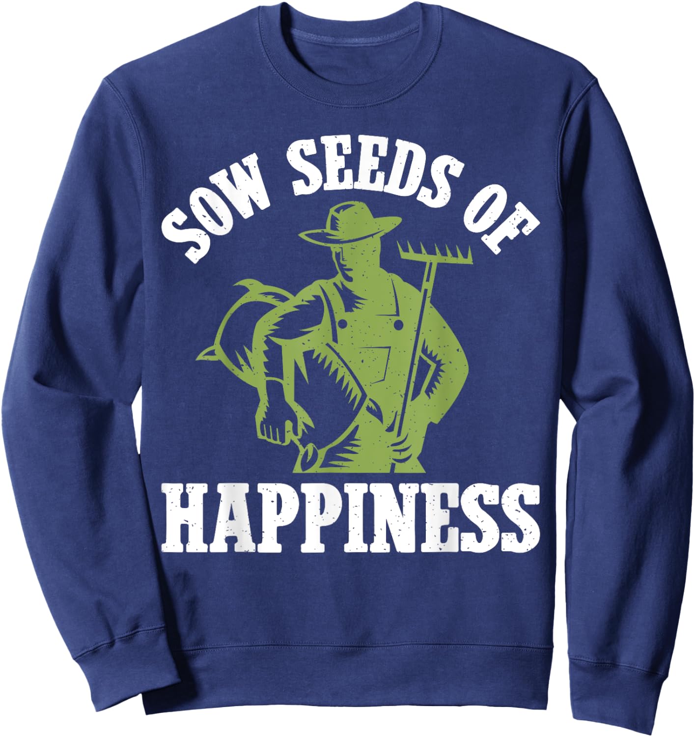 Sow Seeds of Happiness Farm Sweatshirt - Sweatshirt | Navy