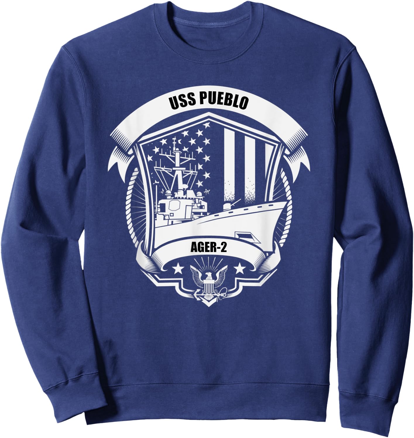 USS Pueblo AGER-2 Sweatshirt - Sweatshirt | Navy