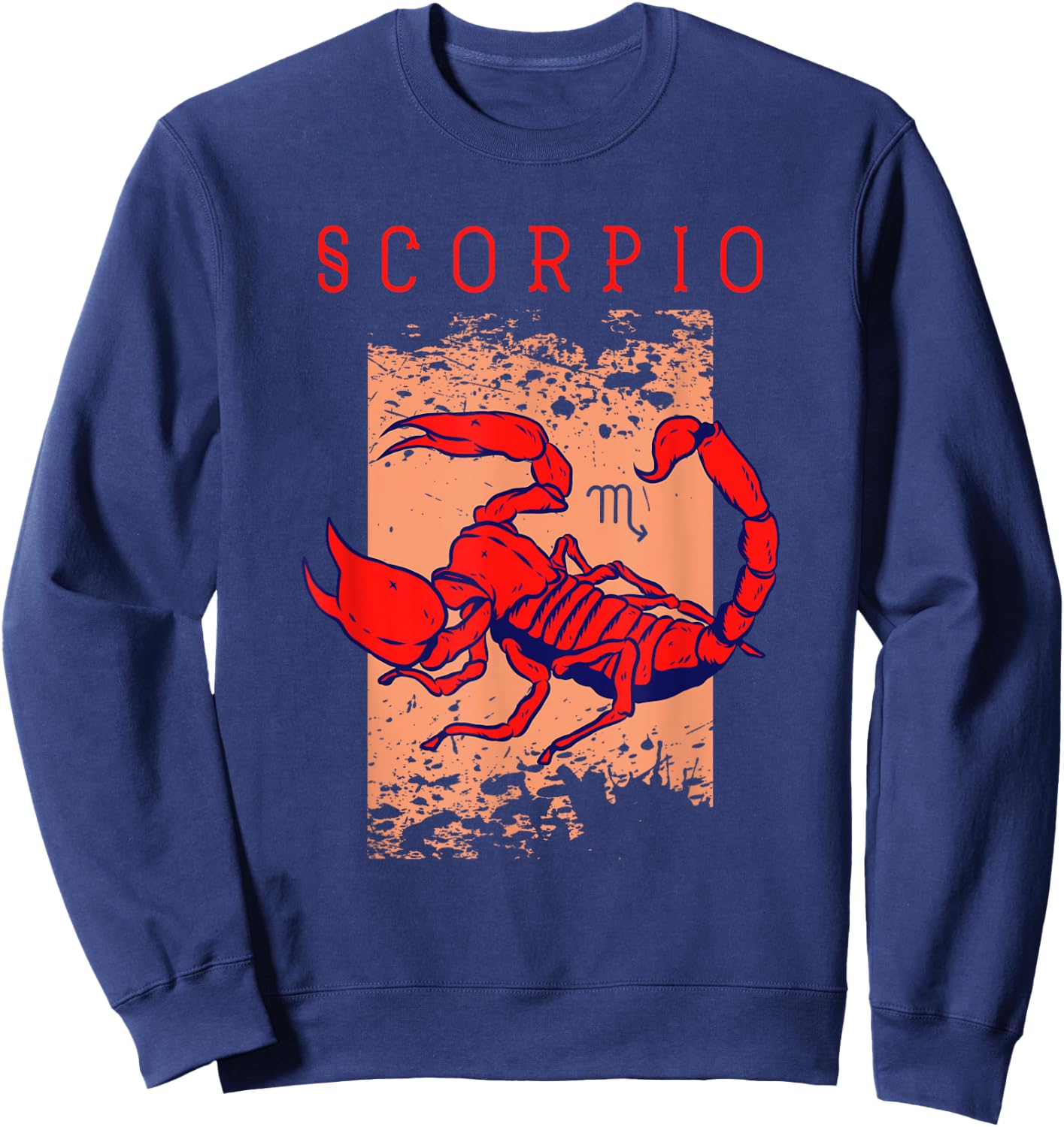 October November Scorpio Astrological Sign Birthday Sweatshirt - Sweatshirt | Navy
