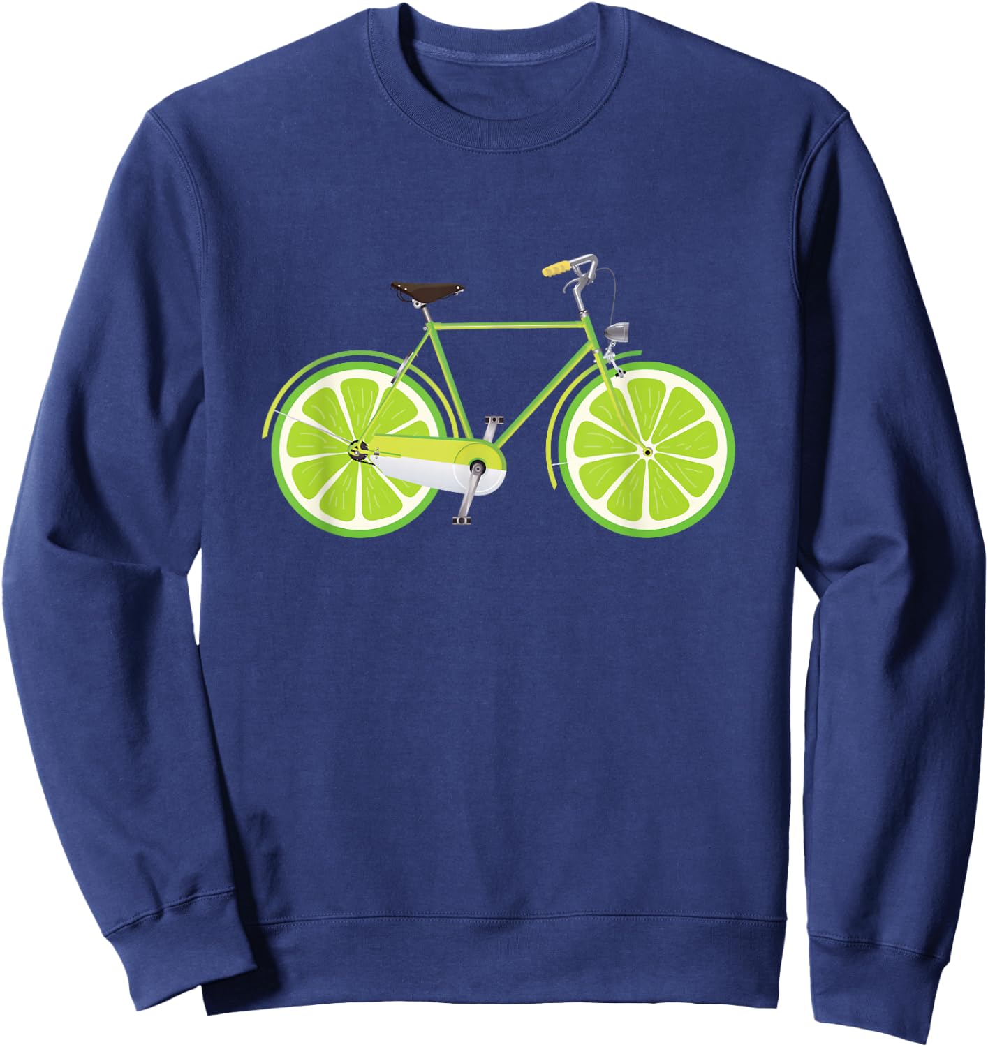Bicycle Bike Cycling Lime Bike Cycling Biker Gift Sweatshirt - Sweatshirt | Navy
