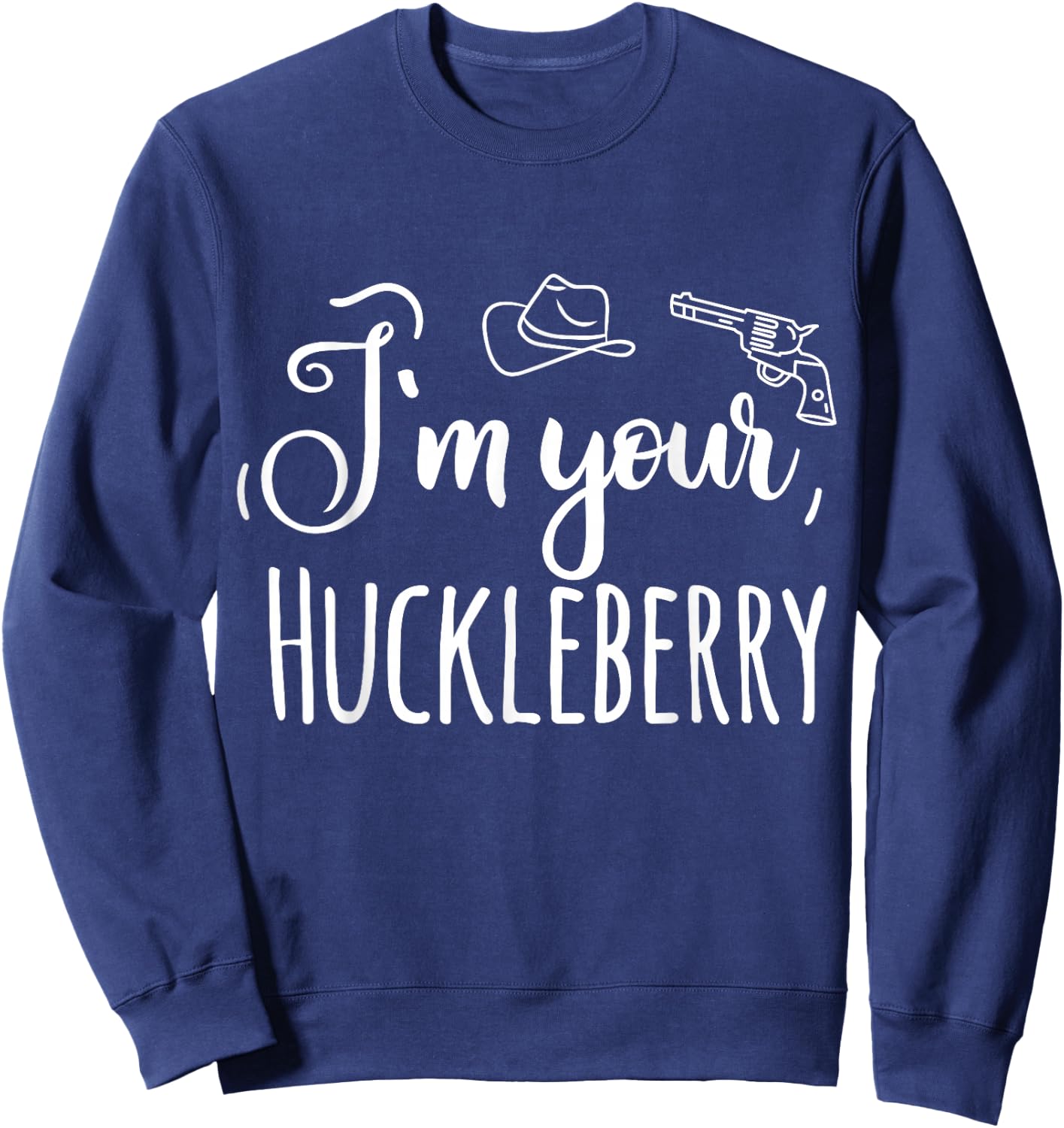 I'm your Huckleberry Sweatshirt - Sweatshirt | Navy