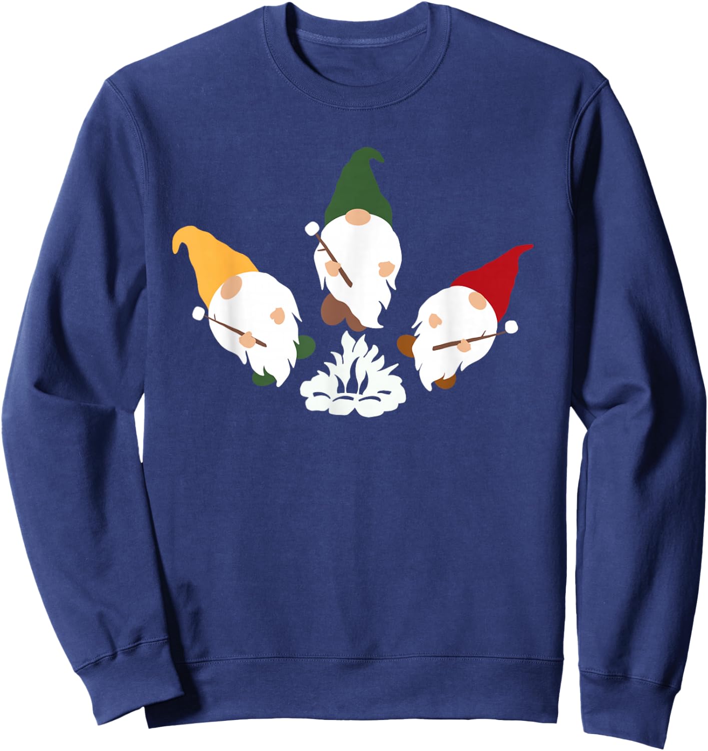 Gnome Campfire Sweatshirt - Sweatshirt | Navy