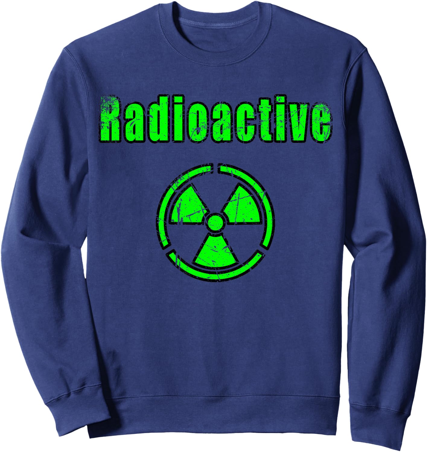 Radioactive Vintage Sweatshirt - Sweatshirt | Navy