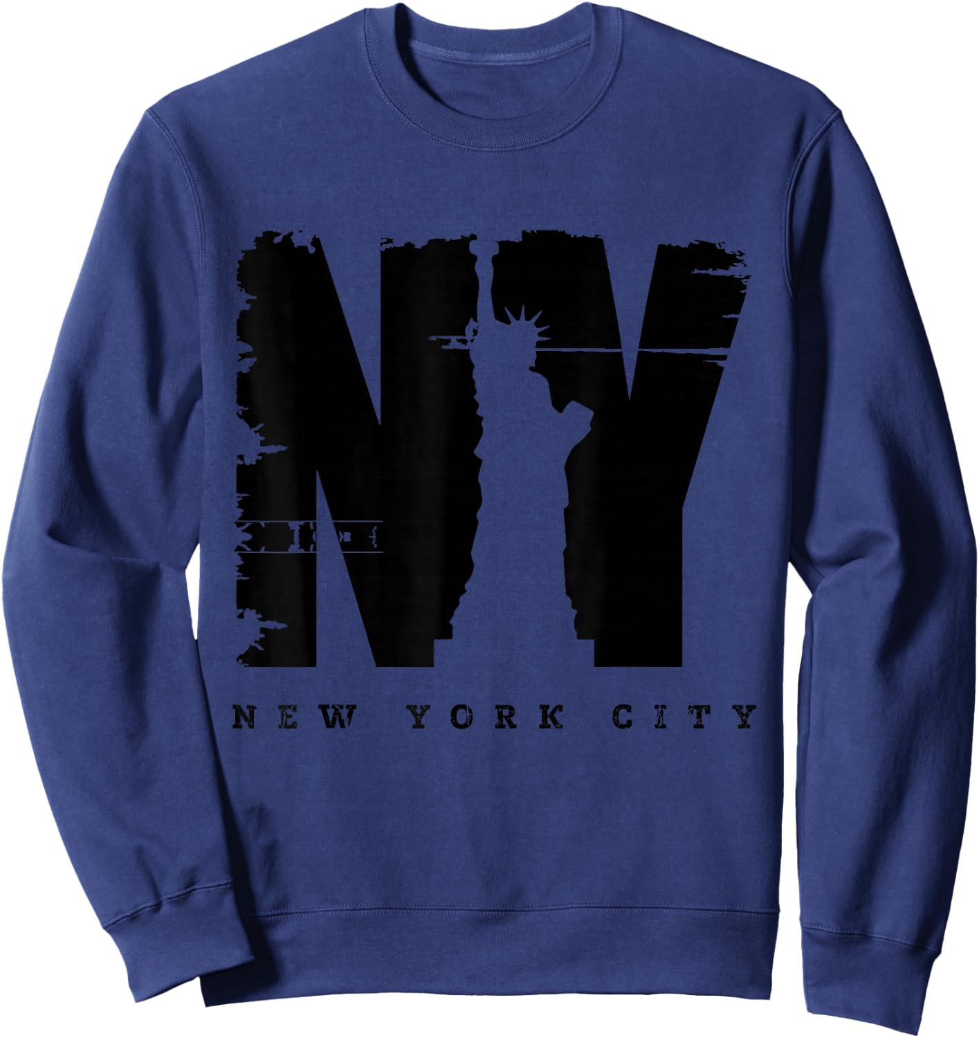 Cool Vintage New York City Style Shirts, New York City Sweatshirt - Sweatshirt | Navy